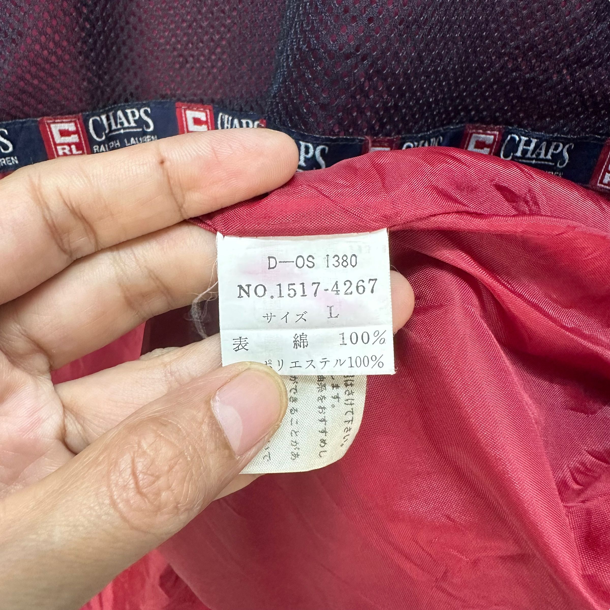 Chaps Ralph Lauren CHAPS RALPH LAUREN RED JACKET #7776-171 Size US L / EU 52-54 / 3 - 12 Thumbnail