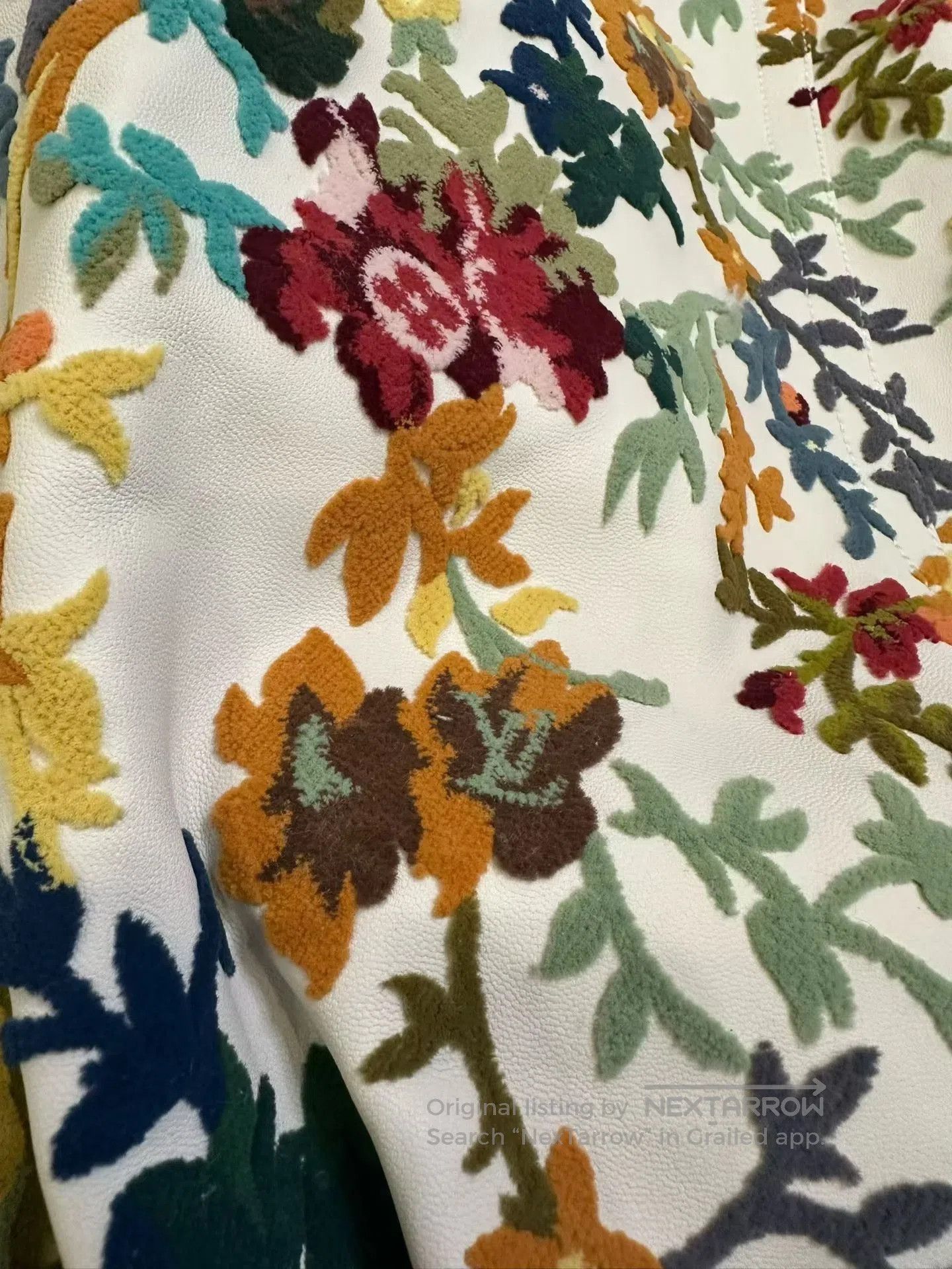 Louis Vuitton Louis Vuitton FW22 MTO Flocked Embroidery Jacket. Size US XL / EU 56 / 4 - 3 Thumbnail