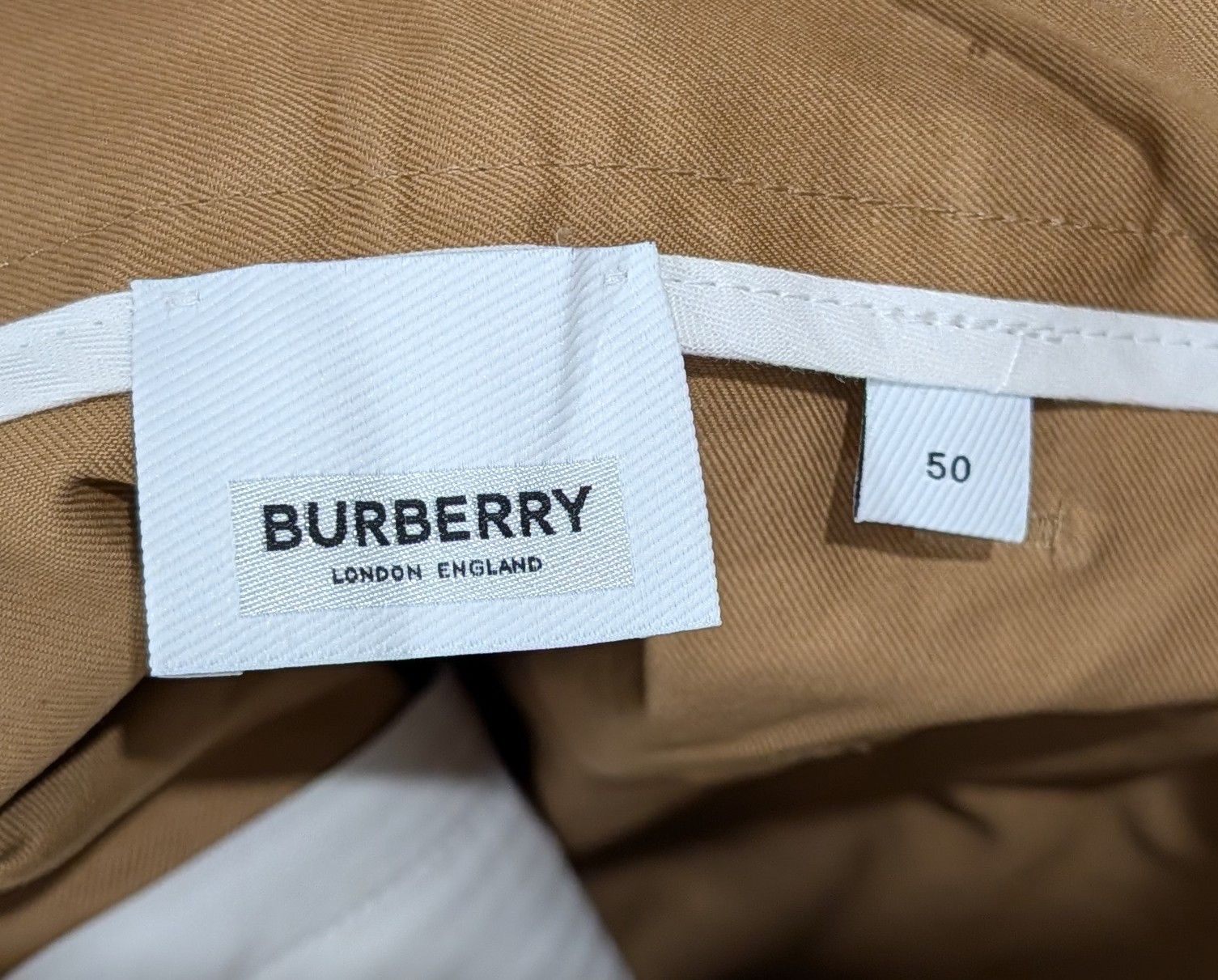 Burberry Burberry "Denton" Cotton Cargo Pants Camel 50 US 34 Size US 34 / EU 50 - 10 Thumbnail