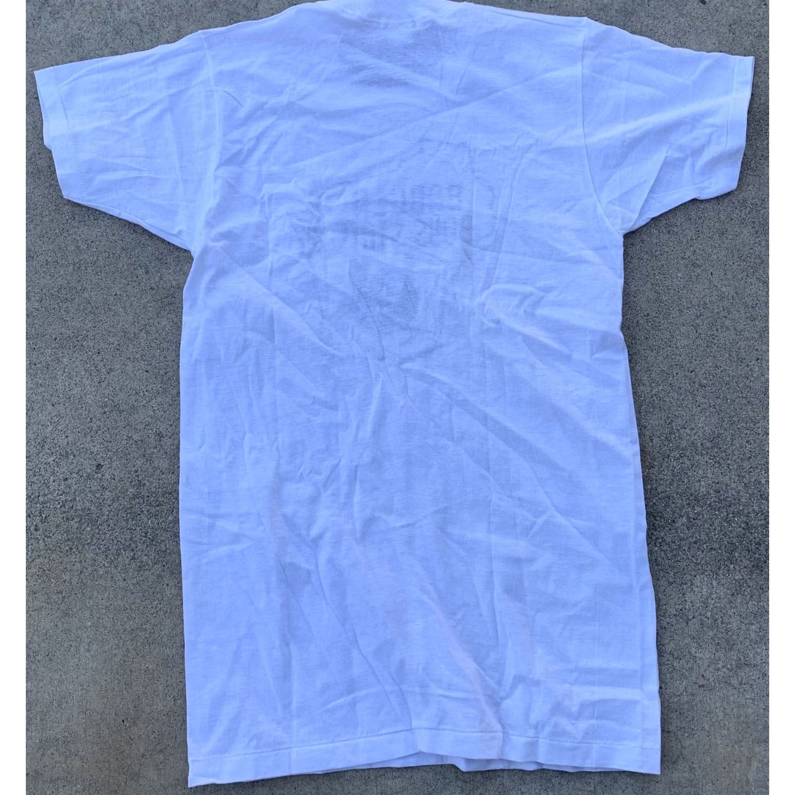 Vintage VINTAGE Badger Boys State American Legion US T Shirt Thin Single Stitch RN 13765 Mens L White 100% Cotton Short Sleeve Made in USA Size L Size US L / EU 52-54 / 3 - 6 Thumbnail