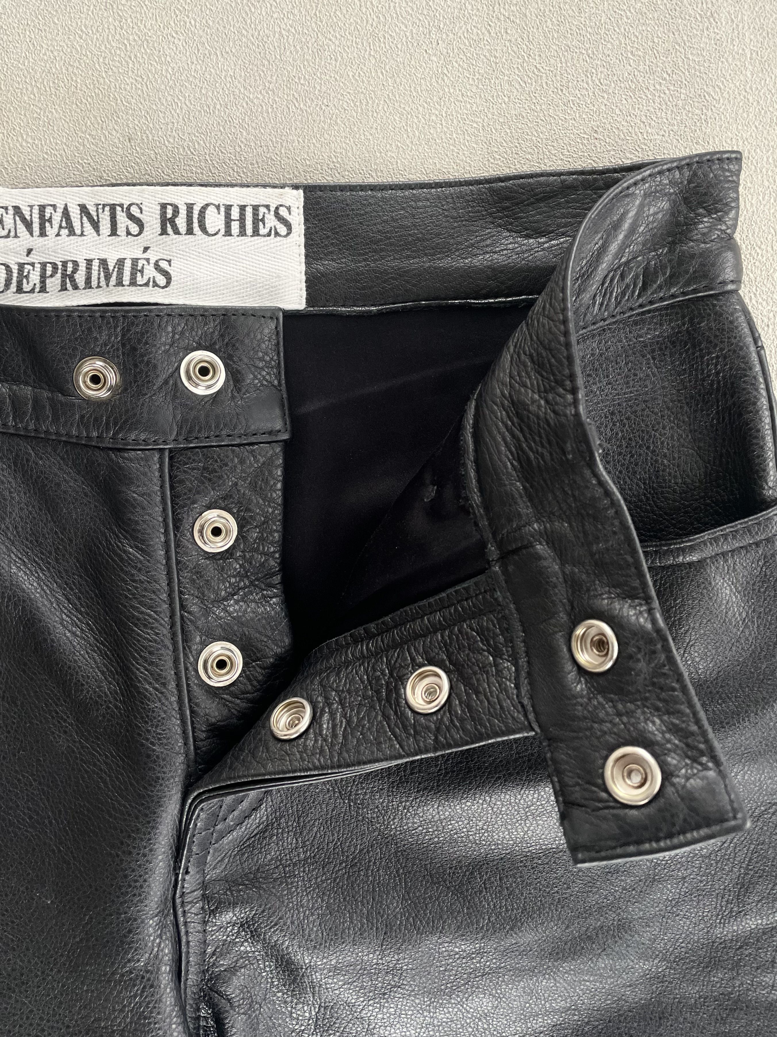 Enfants Riches Deprimes ERD First edition Leather Pants Size US 30 / EU 46 - 5 Thumbnail