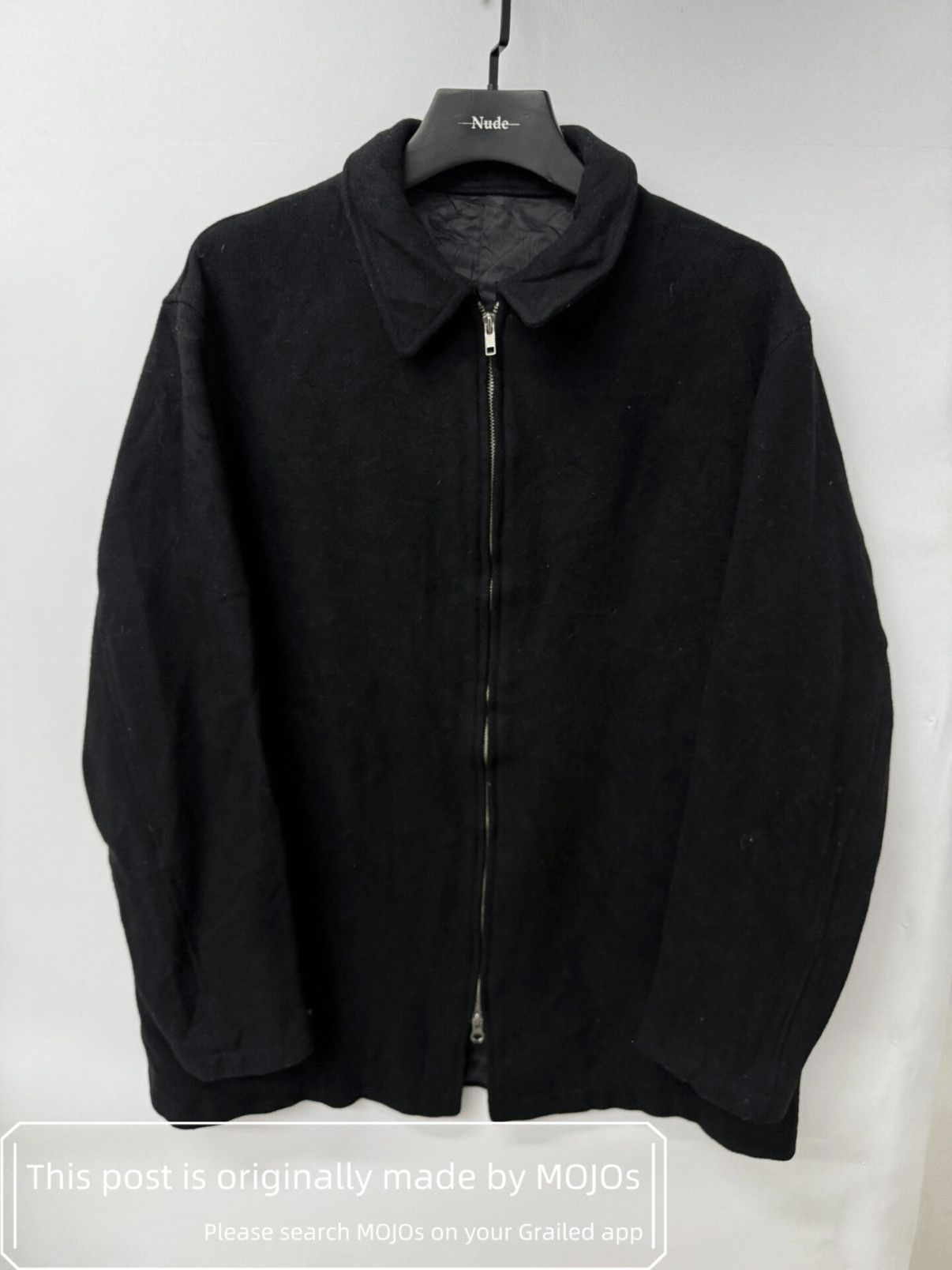 Yohji Yamamoto Sz 4 Yohji Yamamoto Y'S Wool Simple Jacket mojos681 Size US XL / EU 56 / 4 - 1 Thumbnail