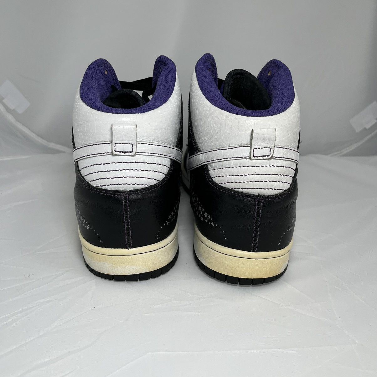 Nike × Vintage Vintage Rare 2006 Nike Dunk High Quasar Moon and Stars Drip Size US 13 / EU 46 - 7 Thumbnail
