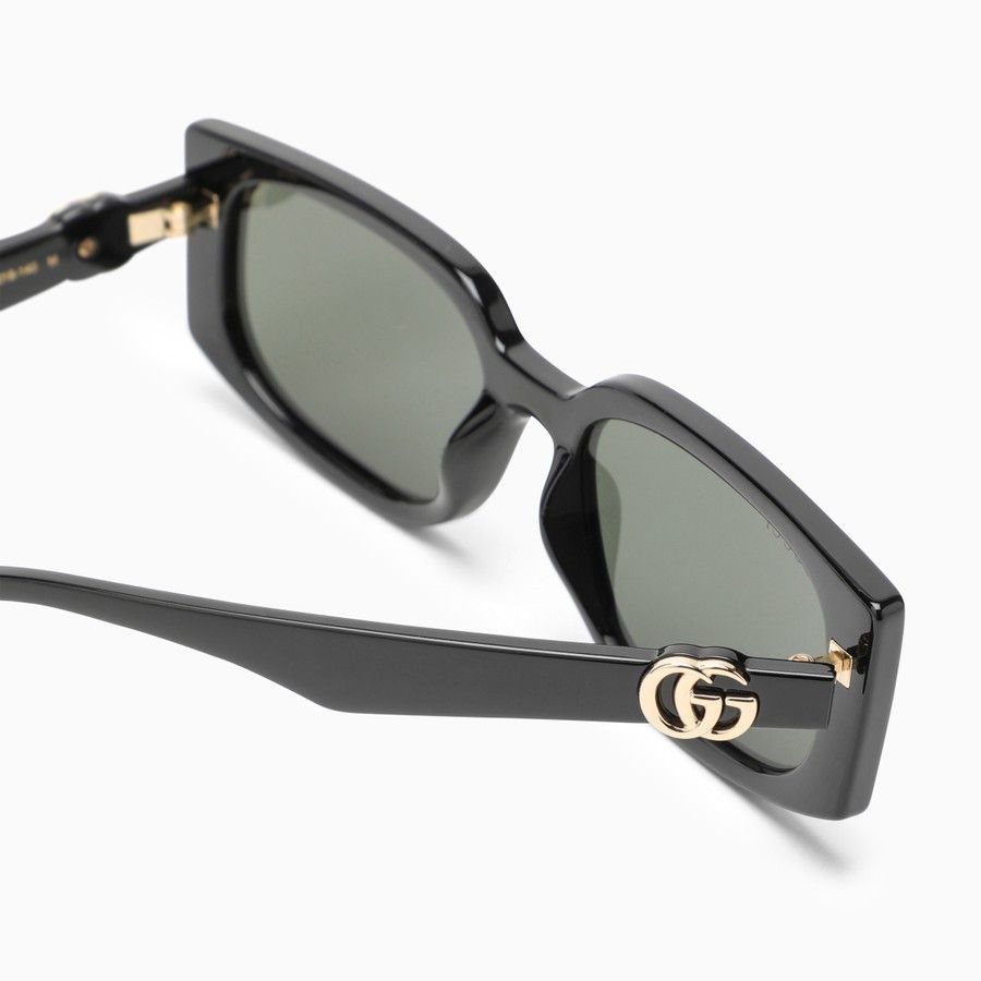Gucci o1d2blof0824 Size: OS / Rectangular Sunglasses in Black Size ONE SIZE - 3 Thumbnail