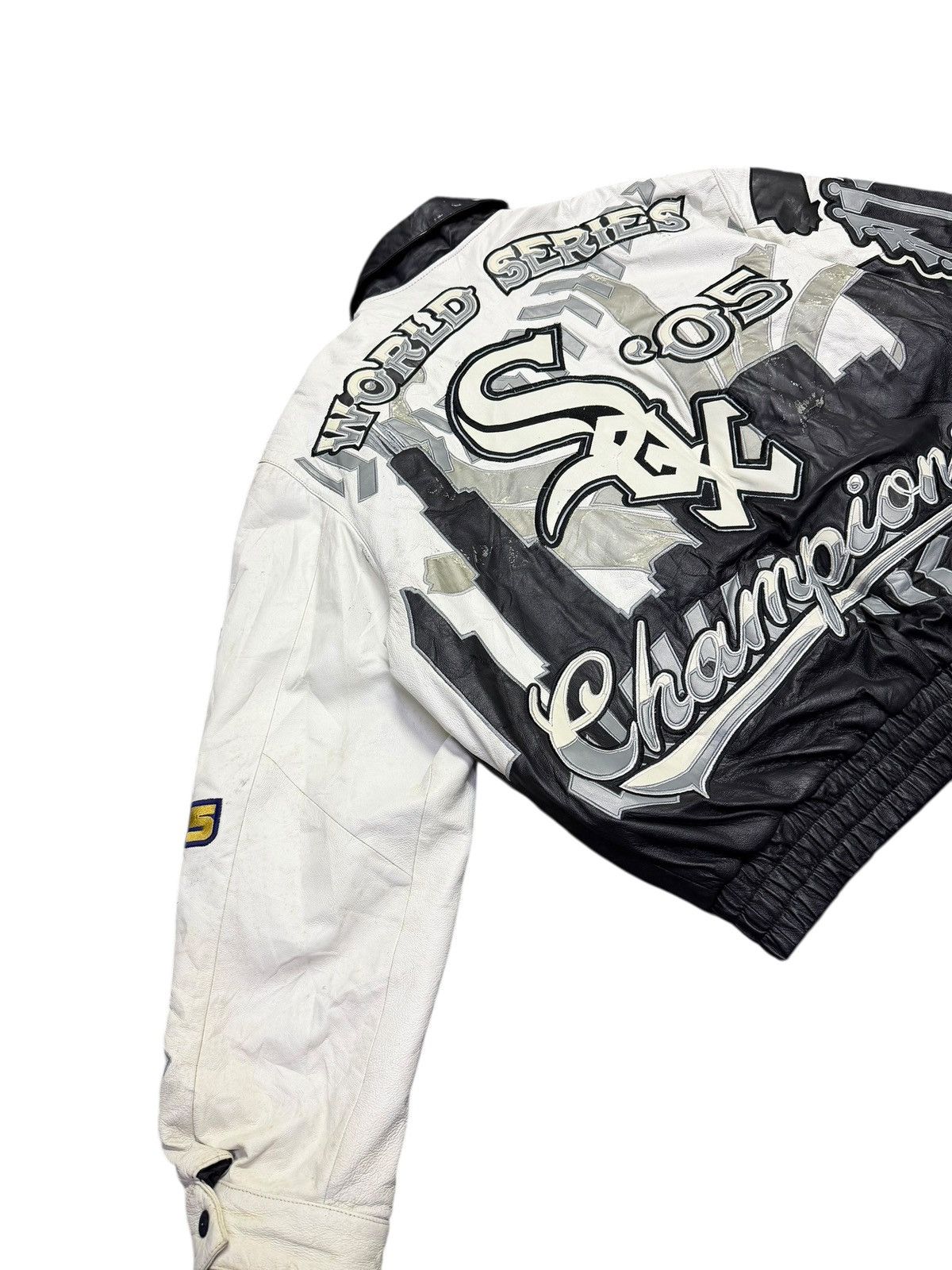 Jeff Hamilton 2005 Jeff Hamilton Chicago White Sox Leather Jacket MLB Size US L / EU 52-54 / 3 - 8 Thumbnail