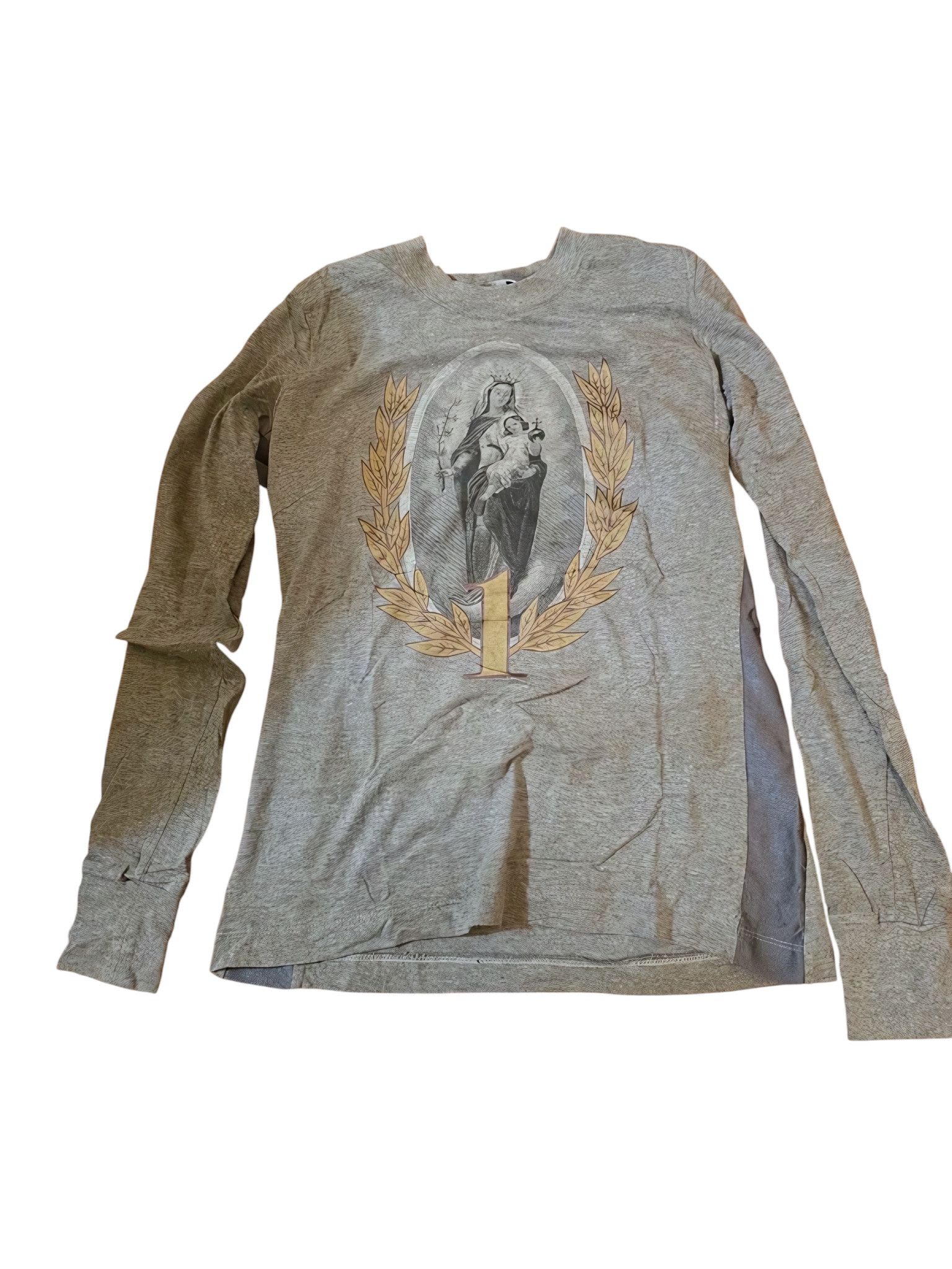 Dolce & Gabbana RARE SAINT MARIA PRINTED LONG SLEEVE Size S / US 4 / IT 40 - 3 Thumbnail