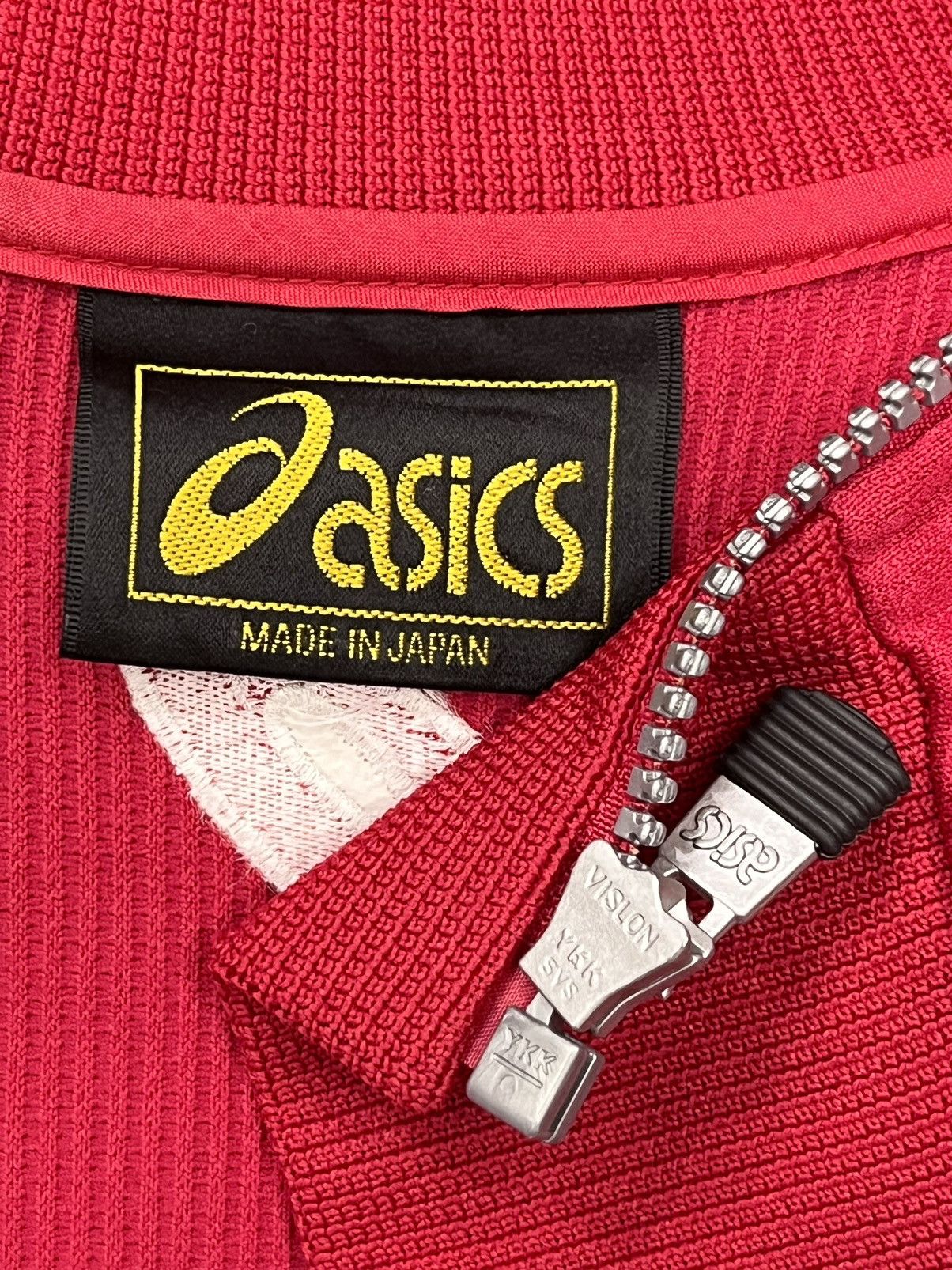 Asics 🔥Vtg 90’s ASICS JAPAN Monogram Side Tape Polyester Jacket Size US S / EU 44-46 / 1 - 10 Thumbnail