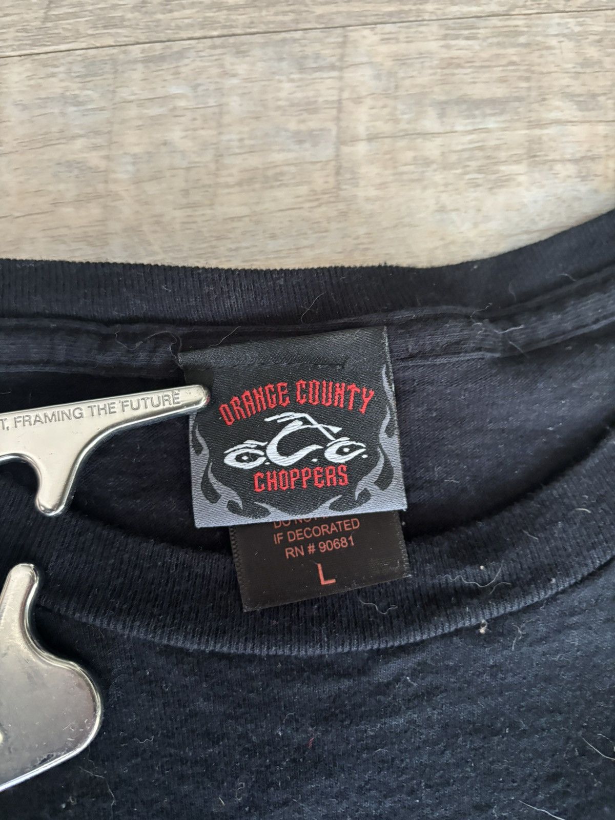 Vintage Vintage 2003 Orange County Choppers LS shirt Size US L / EU 52-54 / 3 - 3 Thumbnail