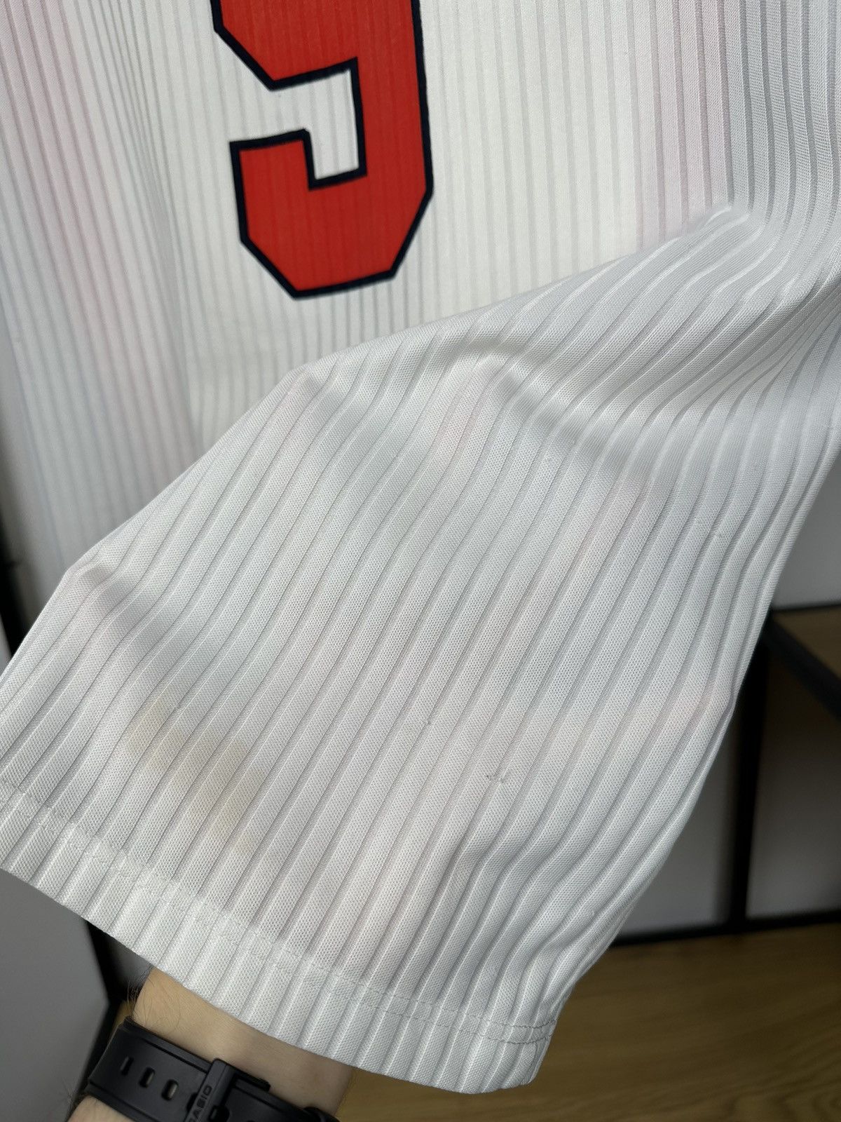 Umbro Vintage 1997-1999 England Umbro #9 Shearer Jersey Home Kit L Size US L / EU 52-54 / 3 - 19 Thumbnail