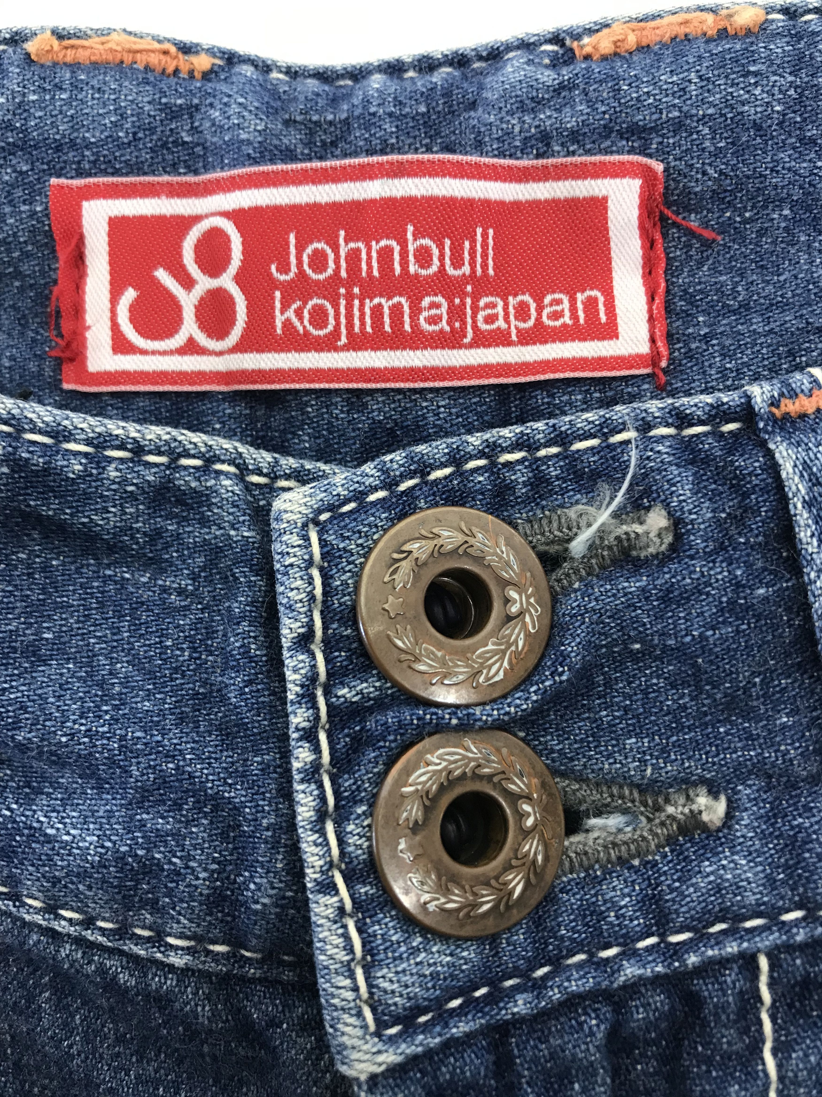Johnbull Vintage Johnbull Kojima Japan Carpenter Wide Leg Denim Size 29" - 10 Thumbnail