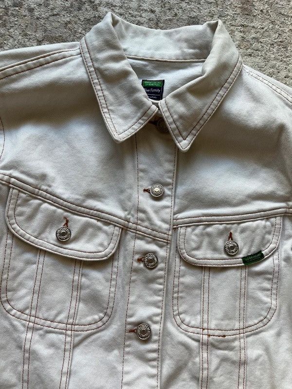 United Colors Of Benetton United Colors of Benetton Blue Family WomenDenim Jacket Size XS / US 0-2 / IT 36-38 - 3 Thumbnail