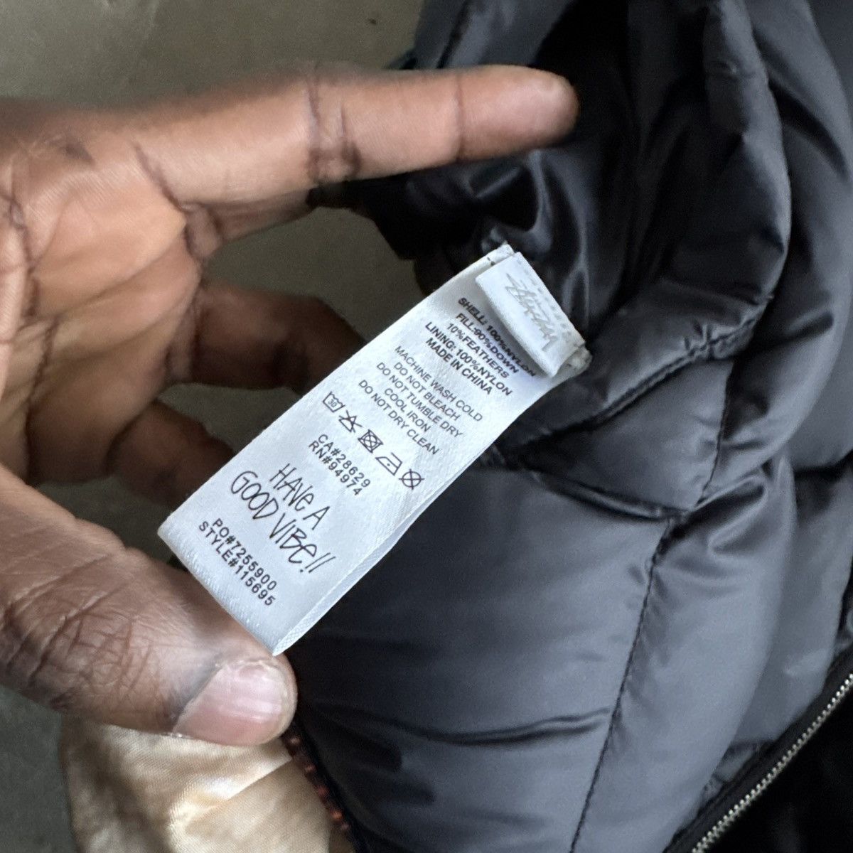 Stussy Stussy Reversible Padded Down Jacket Size M Size US M / EU 48-50 / 2 - 7 Thumbnail