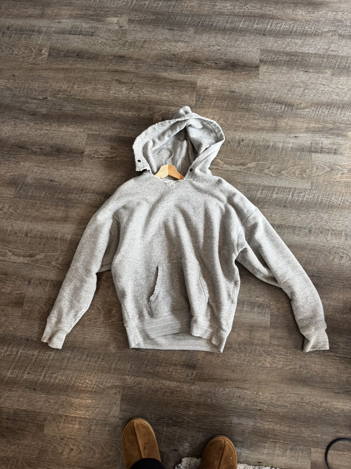 Saint Laurent Paris Saint Laurent Paris Collegiate Distressed Hoodie Size US S / EU 44-46 / 1 - 2 Thumbnail