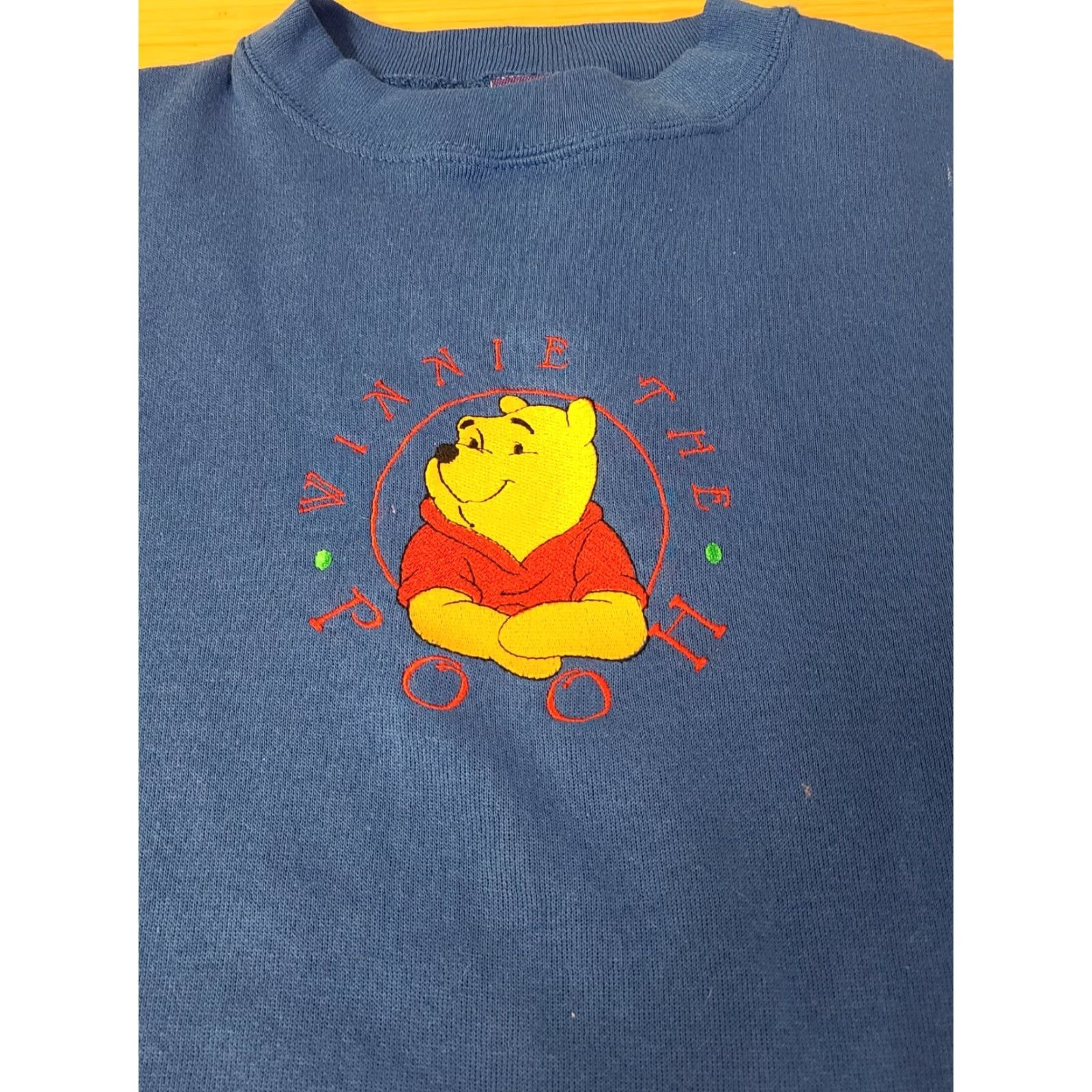 Disney VINTAGE Winnie The Pooh 100 Acre Collection Crewneck XL New NWT Disney Sweatshirt Blue Women Size XL / US 12-14 / IT 48-50 - 2 Thumbnail