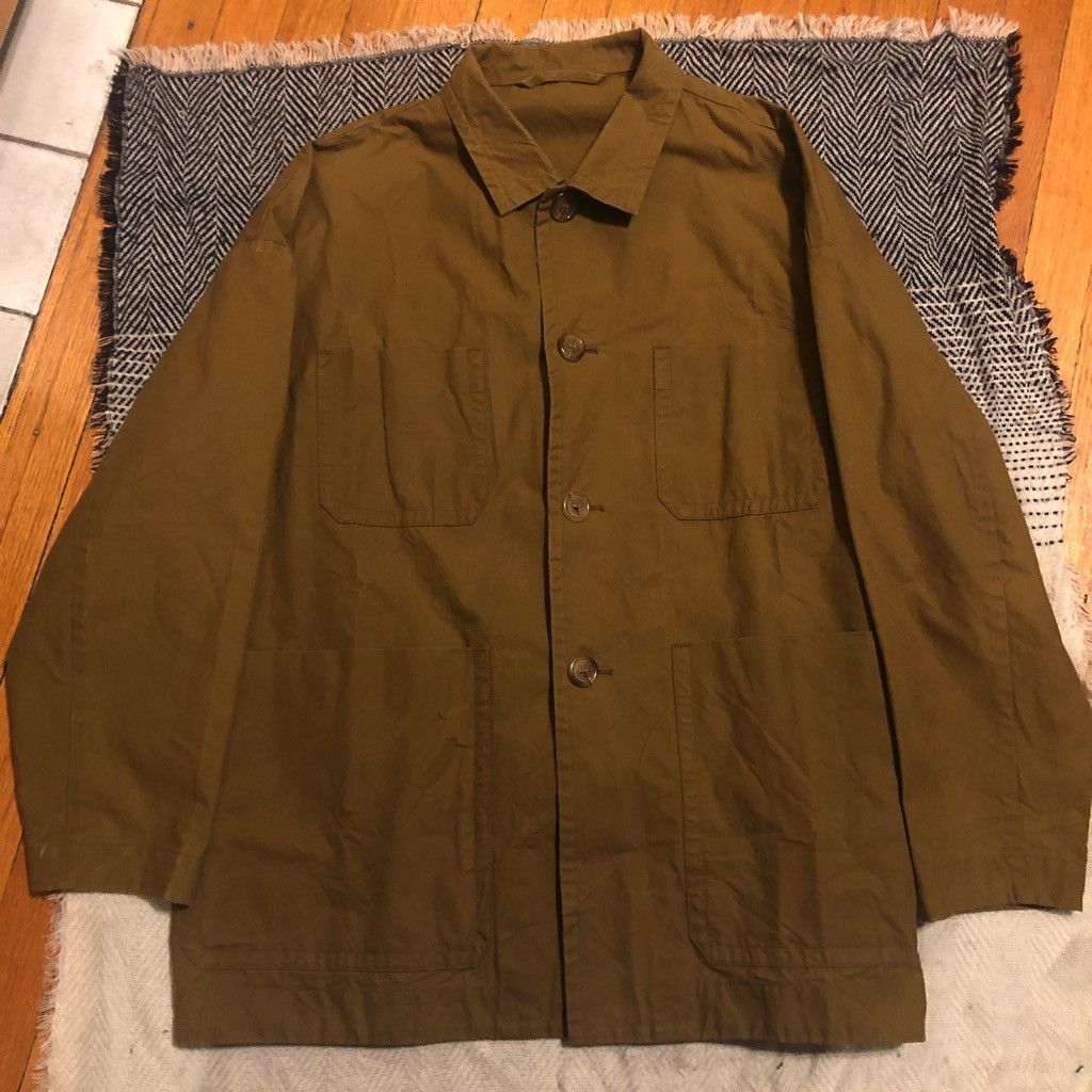 Casey Casey Sanders Jacket - Heavy Cotton Breen - Size L | Grailed