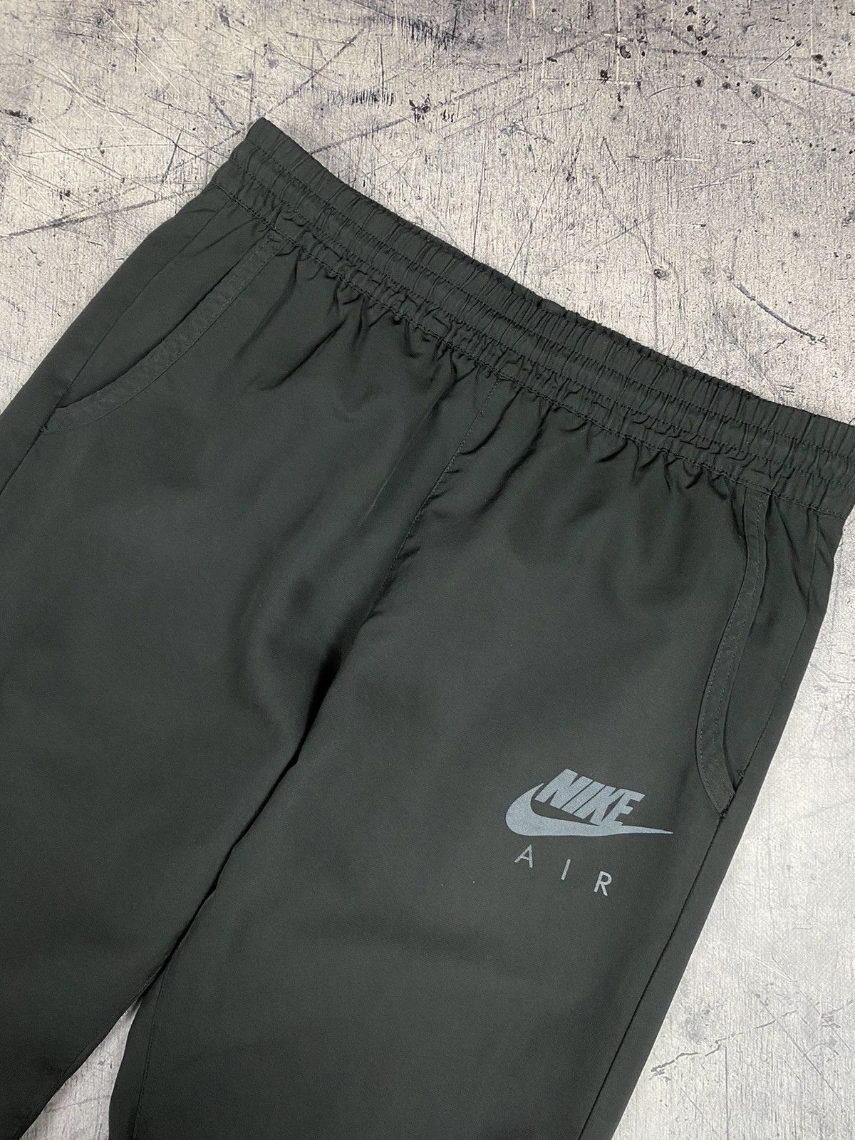 Nike × Vintage Vintage 00s Nike swoosh y2k nylon drill track pants Size US 31 - 8 Thumbnail
