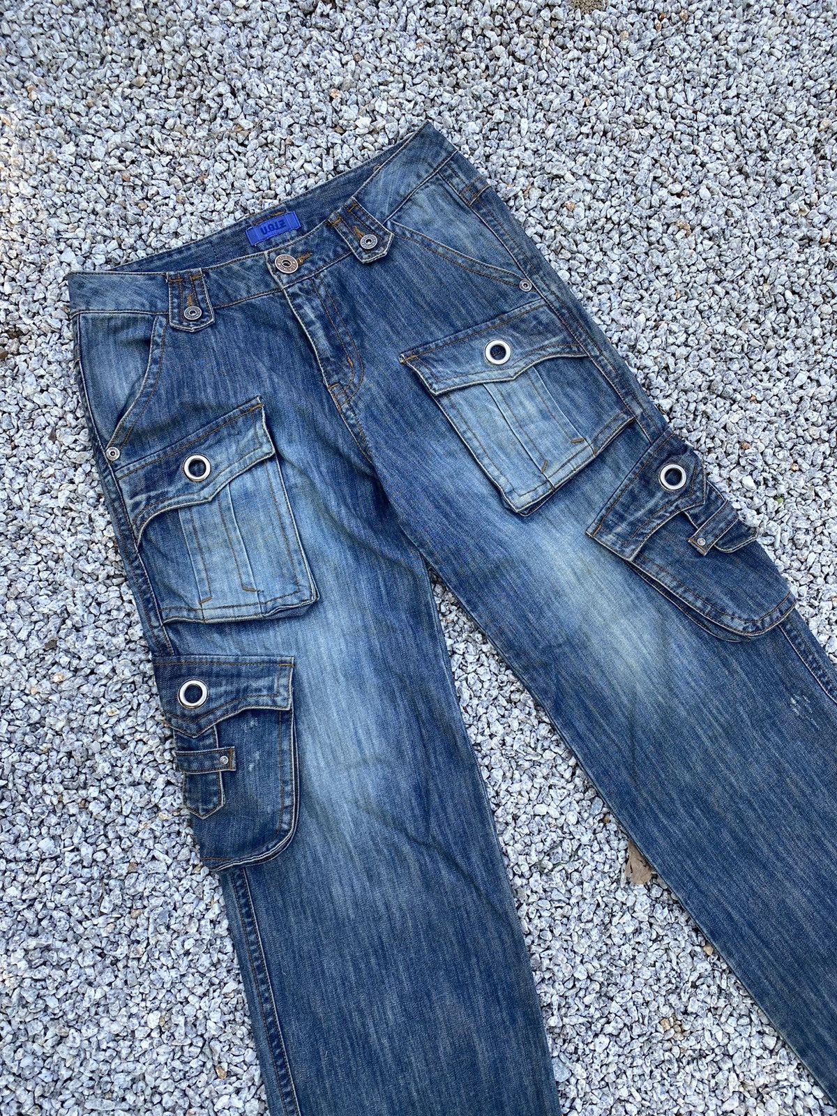 Japanese Brand × Vintage Vintage Y2K Baggy UGIZ Cargo Pants Size US 32 / EU 48 - 6 Thumbnail