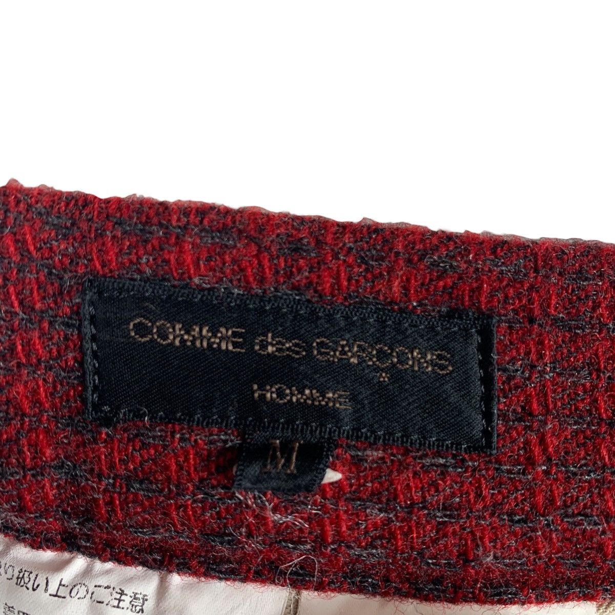 Comme des Garcons Homme × Vintage Vintage COMME des GARÇONS homme AD 2000 checked tweed pants Size US 32 / EU 48 - 3 Thumbnail