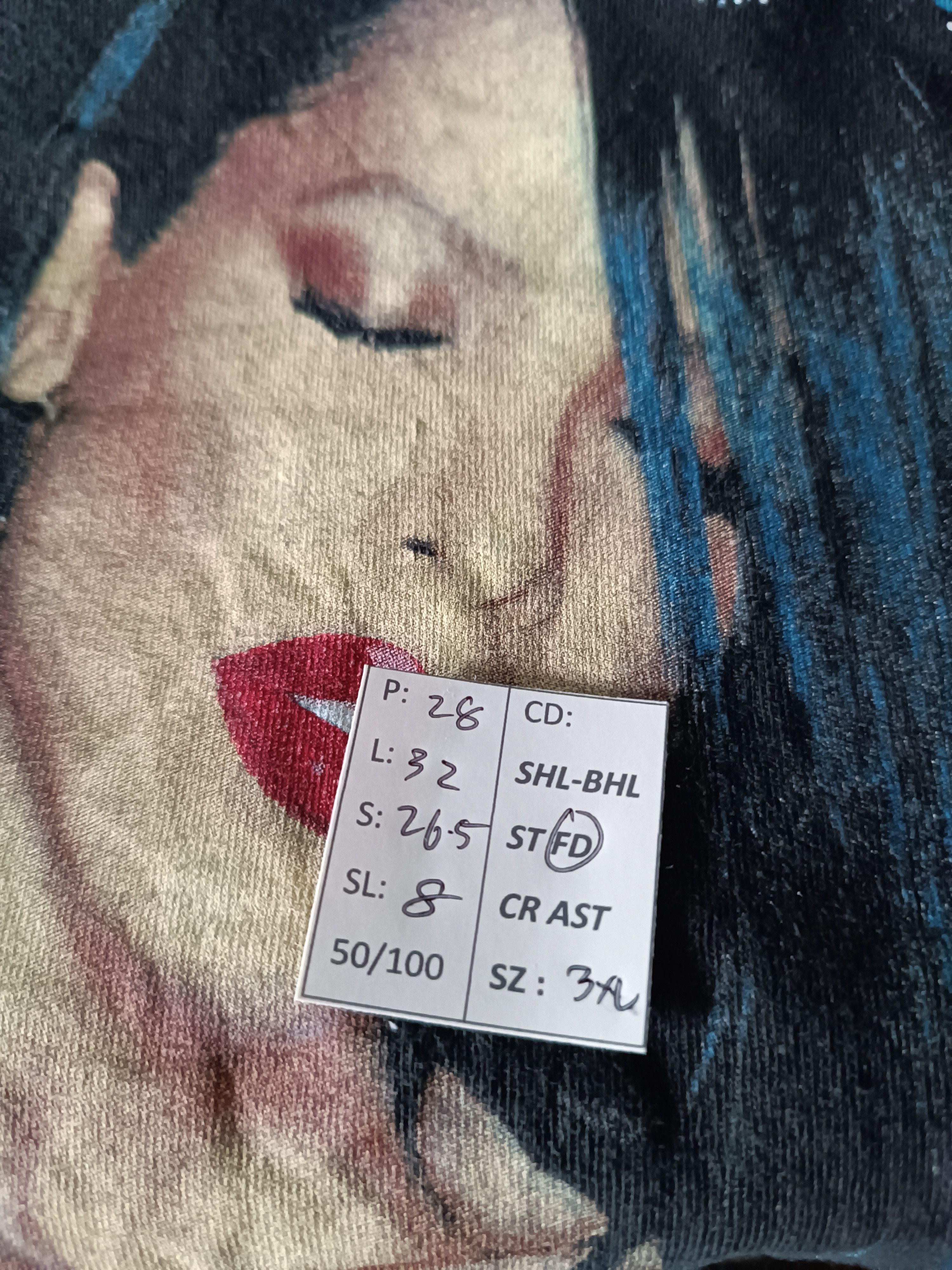Rap Tees VINTAGE AALIYAH RAP TEE STYLE TUPAC LEFT EYE MJ JCOLE Size US XXL / EU 58 / 5 - 14 Thumbnail