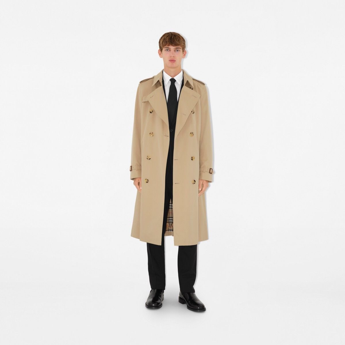 Burberry Vintage Burberrys London Kensington Nova Check Trench Coat Size US L / EU 52-54 / 3 - 4 Thumbnail