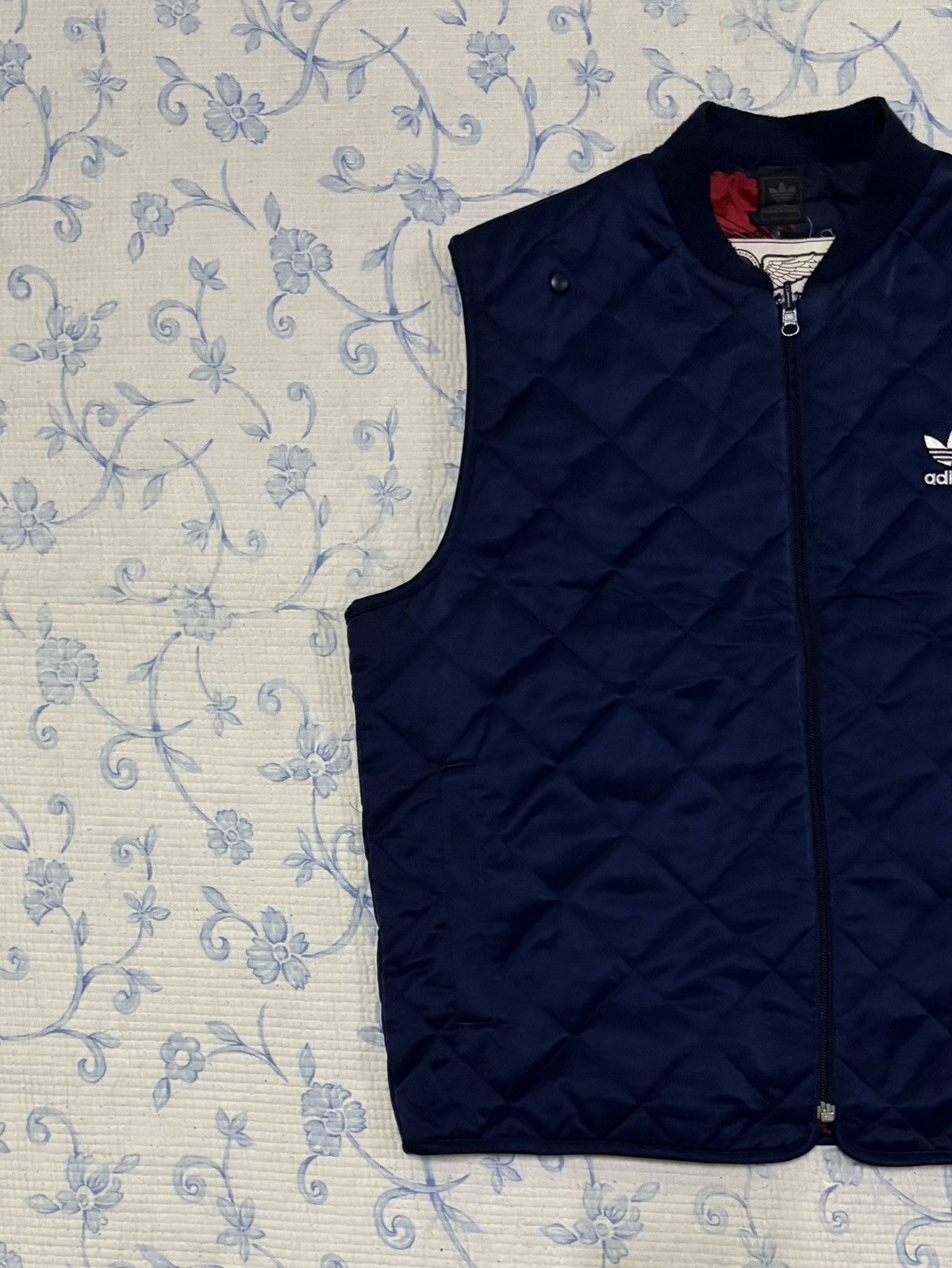 Adidas Adidas A/W05Mile Quilted Vest Size US M / EU 48-50 / 2 - 2 Thumbnail