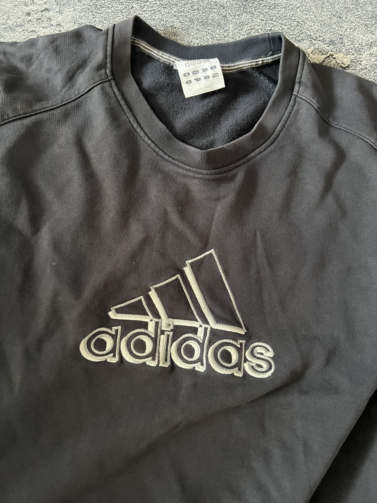 Adidas Vintage Streetwear Adidas Underground Retro Sweater Size US XL / EU 56 / 4 - 4 Thumbnail