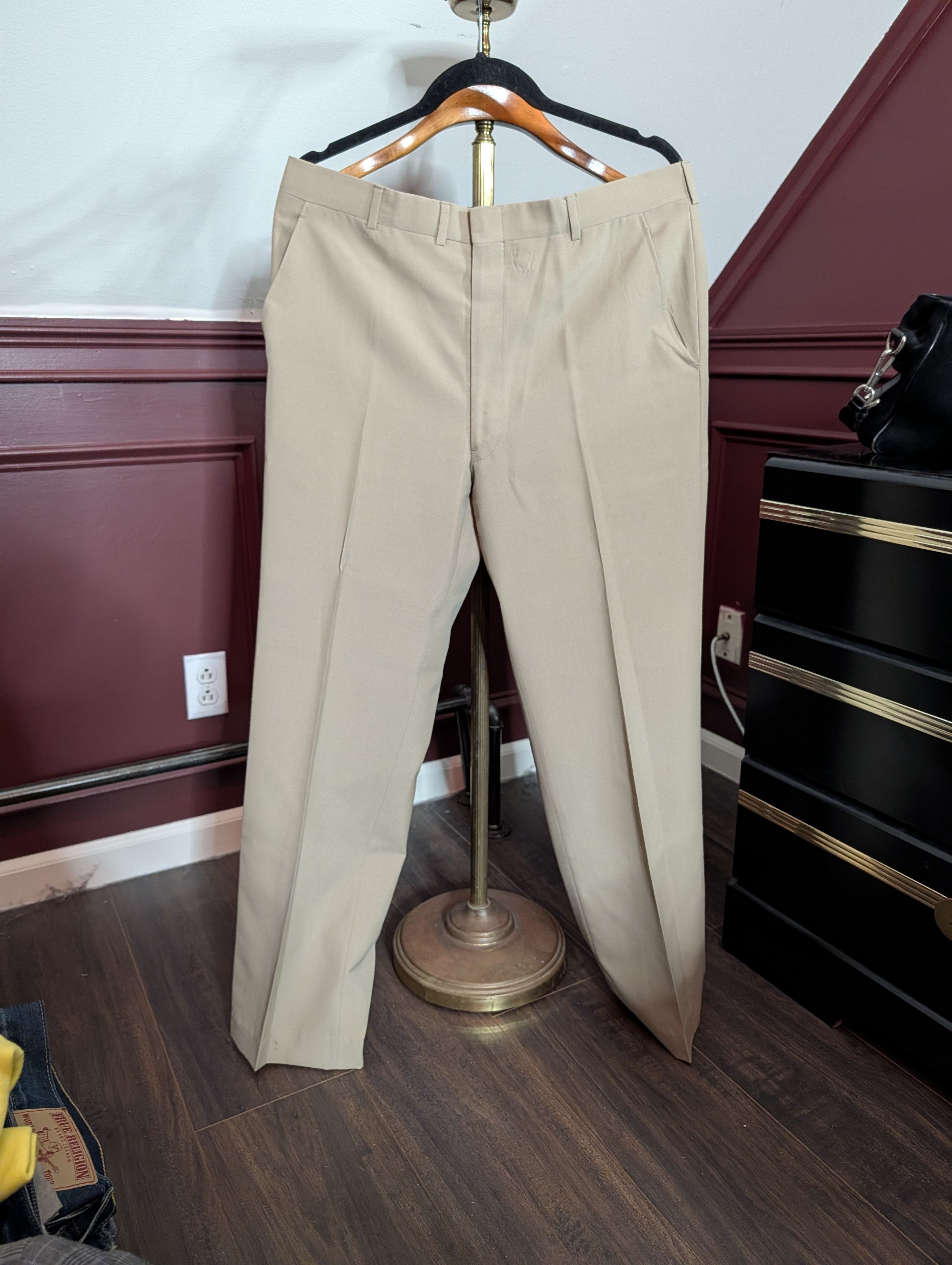 Kilgour KF&S Bespoke Khaki 2pc Suit MiUSA - Jacket & Trousers Size 40L - 4 Thumbnail
