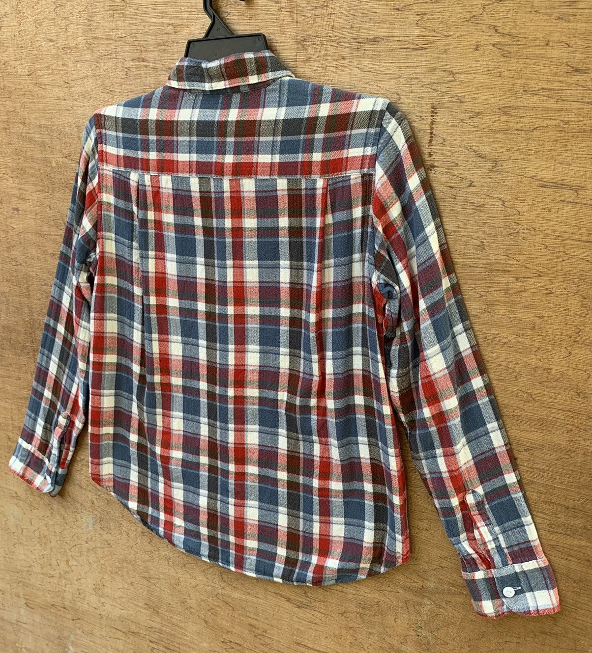 Issey Miyake Ne-net x Issey Miyake Plaid Tartan Flannel Shirt Size US M / EU 48-50 / 2 - 7 Thumbnail