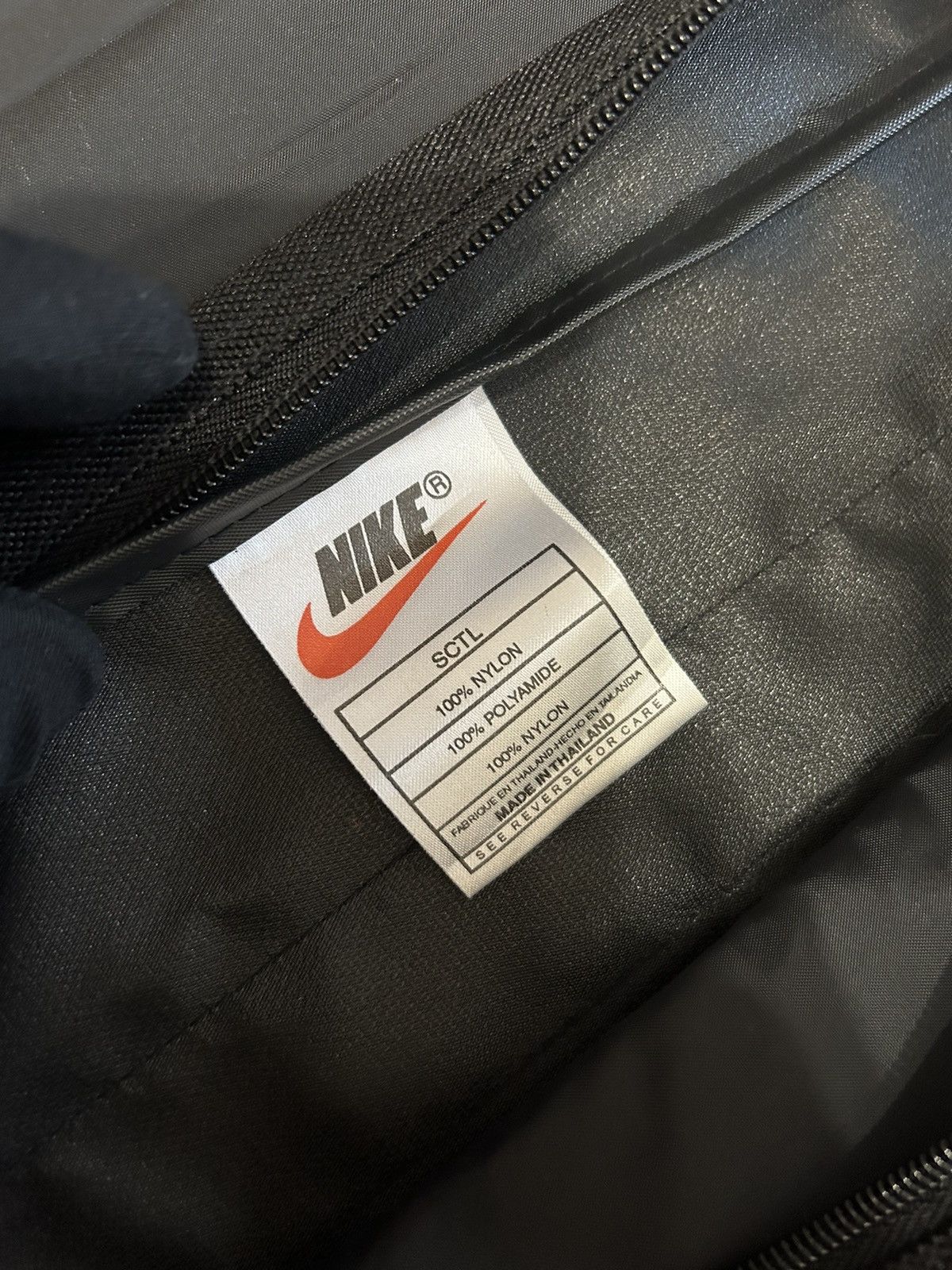 Nike × Vintage Nike Vintage Messeneger Shoulder Center Logo Bag 90s y2k Size ONE SIZE - 5 Thumbnail
