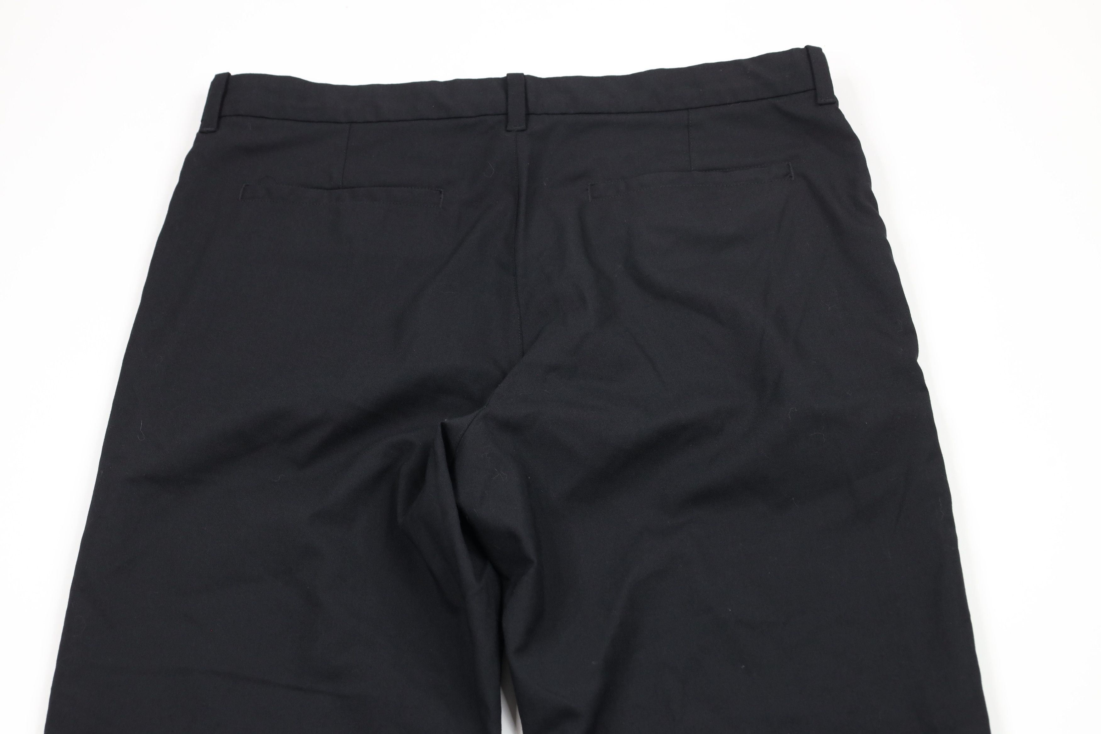 Gap × Vintage Vintage Y2K Gap Wool Stretch Wide Leg Chino Pants Black Size US 36 / EU 52 - 10 Thumbnail