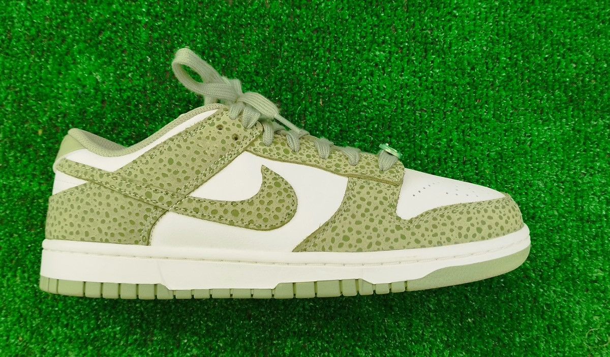 Nike Shoes Nike Dunk Low Safari Oil Green Size US 9 / IT 39 - 5 Thumbnail