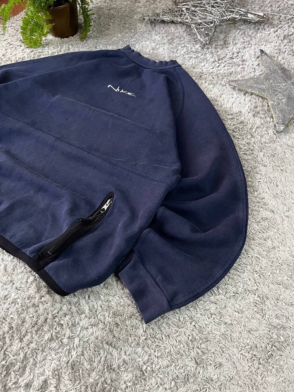 Nike × Vintage 0Os Nike Sweatshirt Vintage Streetwear Rare Logo Size US S / EU 44-46 / 1 - 4 Thumbnail