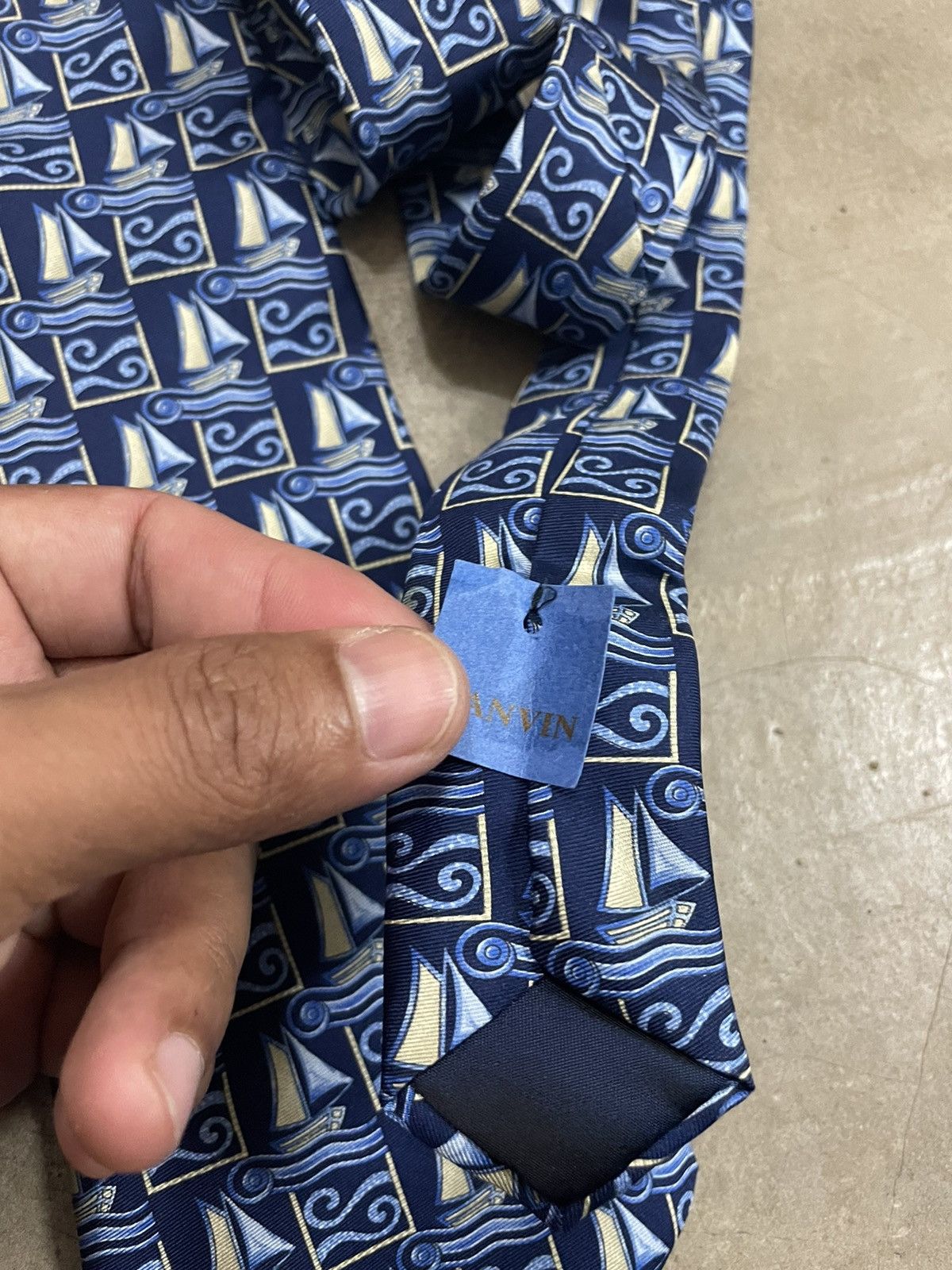 Lanvin Lanvin Men Necktie 100 Silk Size ONE SIZE - 3 Thumbnail