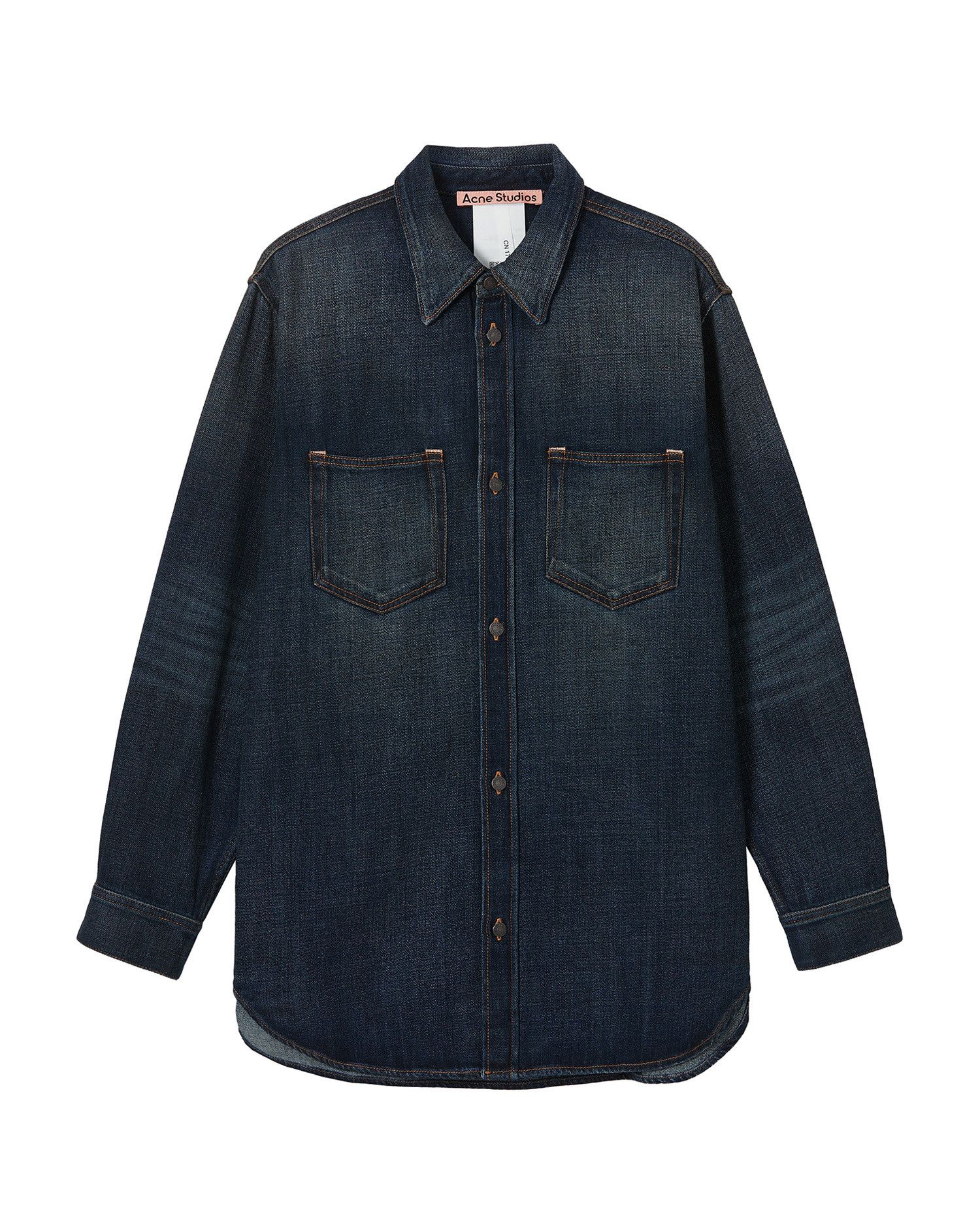 Acne Studios Acne Studios Pair Pocket Denim Shirt Size XS / US 0-2 / IT 36-38 - 1 Thumbnail