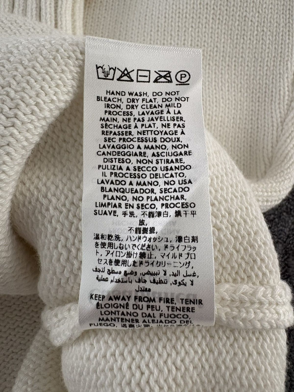 Casablanca Casablanca Intarsia Knit Sweater - Mind Vibrations Size US L / EU 52-54 / 3 - 6 Thumbnail