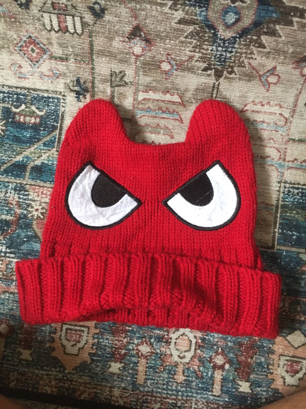 Hysteric Glamour Bunny Horn Devil Eye Beanie Size ONE SIZE - 3 Thumbnail