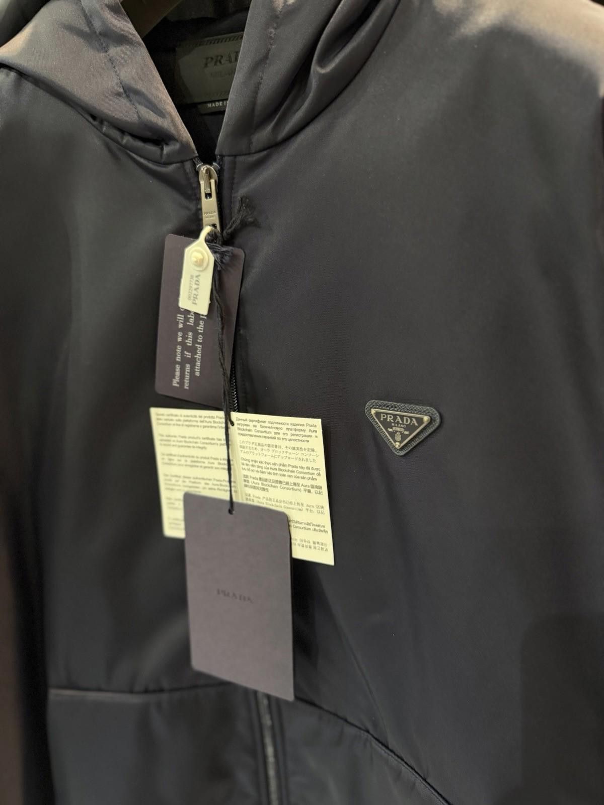 Prada PRADA Re-Nylon Jacket $4000 Retail Brand New Blue Authentic Size US XL / EU 56 / 4 - 8 Thumbnail