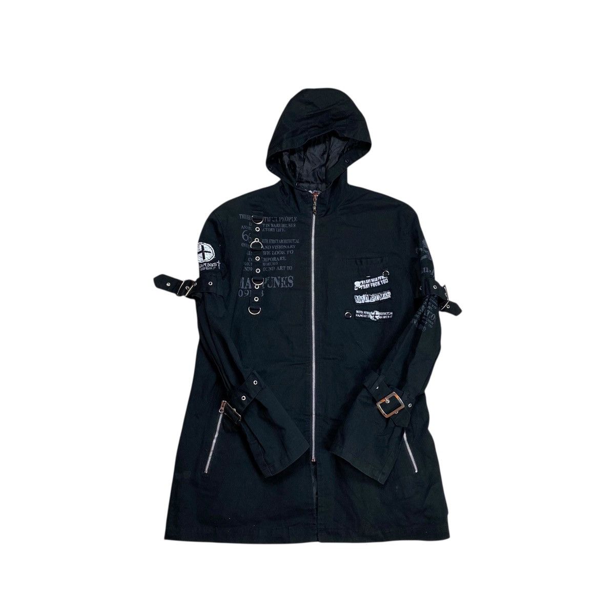 Japanese Brand Mad Punk Seditionaries Bondage Parka Jacket Size US L / EU 52-54 / 3 - 5 Thumbnail