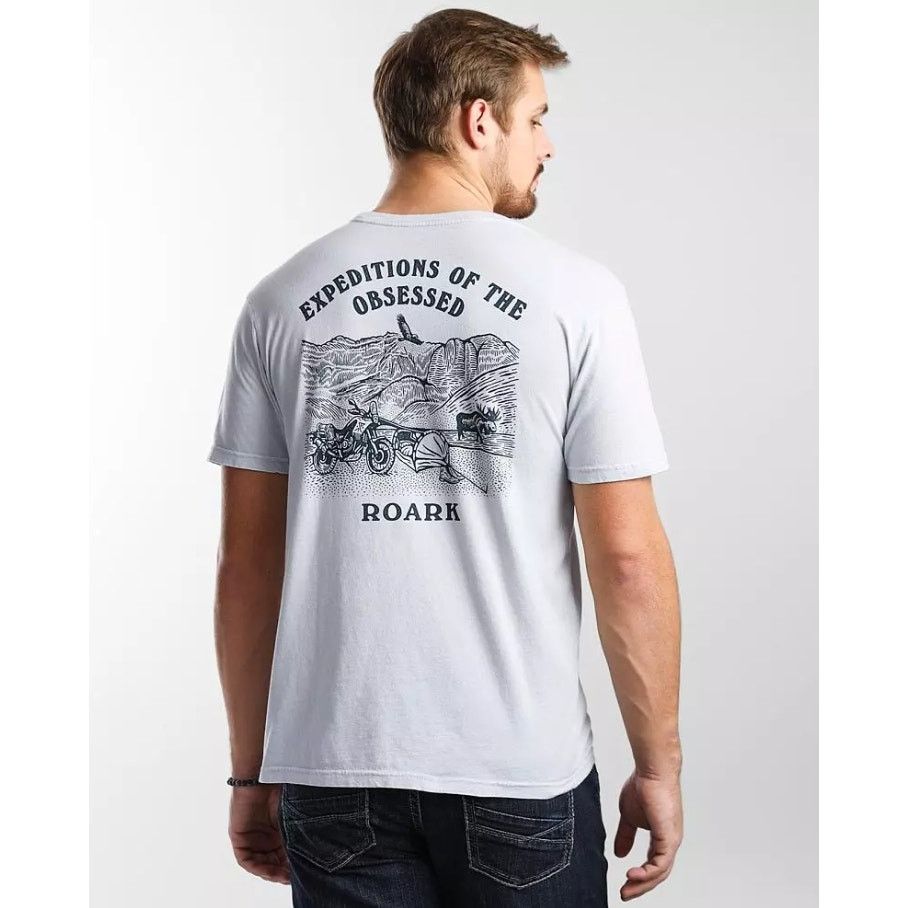 Roark Roark Blue Expeditions Custom Dyed Cotton T-Shirt Large Size US L / EU 52-54 / 3 - 1 Thumbnail