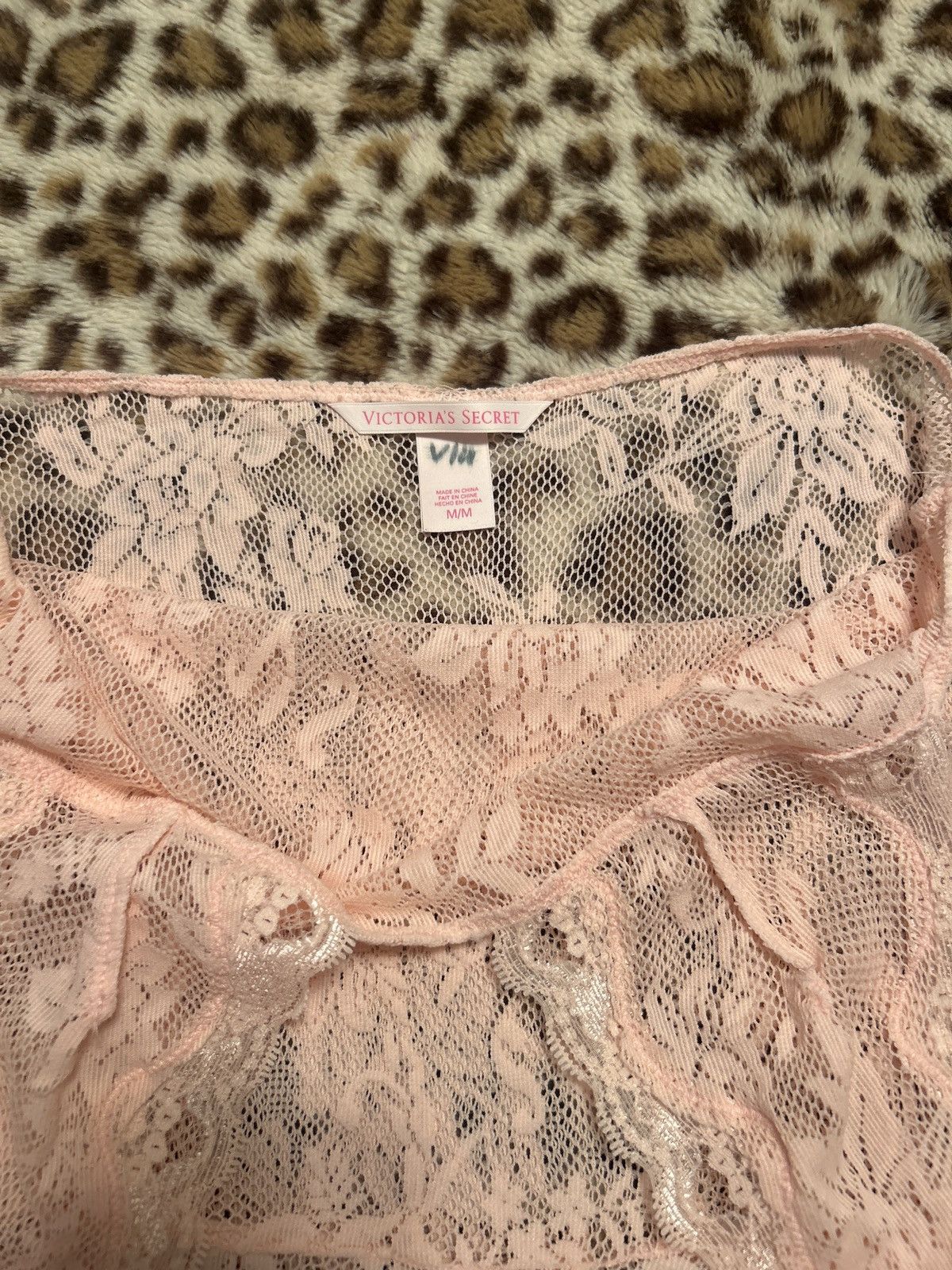 Victoria's Secret × Vintage Victoria Secret Pink Slip Size S / US 4 / IT 40 - 3 Thumbnail