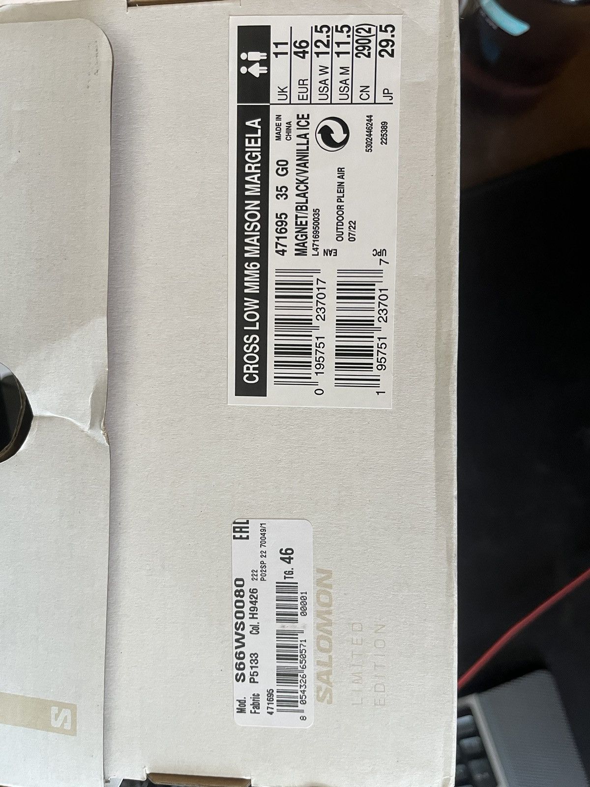 Maison Margiela × Salomon Cross Low MM6 Maison Margiela Size US 11.5 / EU 44-45 - 5 Thumbnail