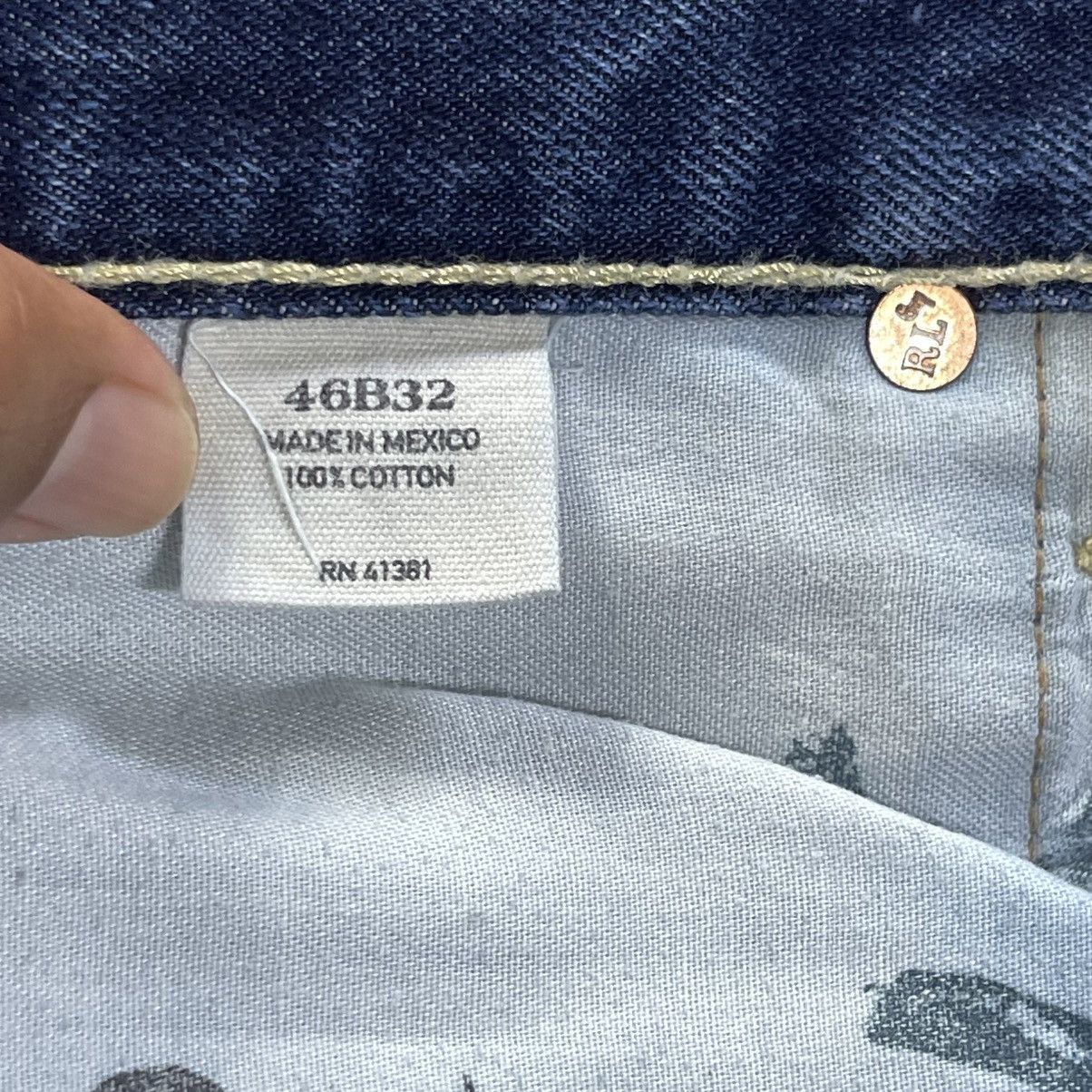 Ralph Lauren Vintage Polo Ralph Lauren 867 Denim w46 Leather Patch Jeans Size US 44 / EU 60 - 12 Thumbnail
