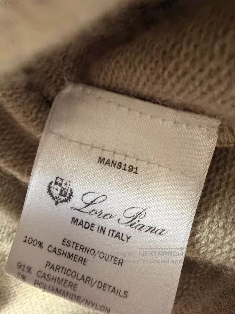 Loro Piana Loro Piana Men's Coconing Cashmere Polo Sweater Size US M / EU 48-50 / 2 - 4 Thumbnail