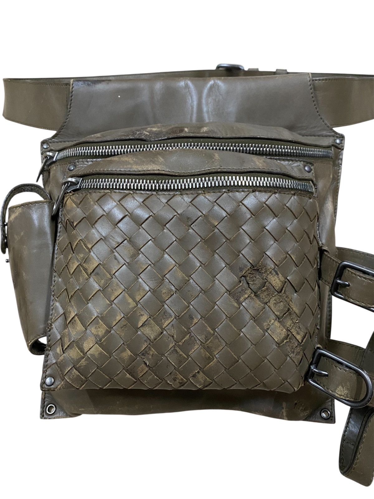 Bottega Veneta Bottega Vannetta tactical leather waist bag Size ONE SIZE - 5 Thumbnail