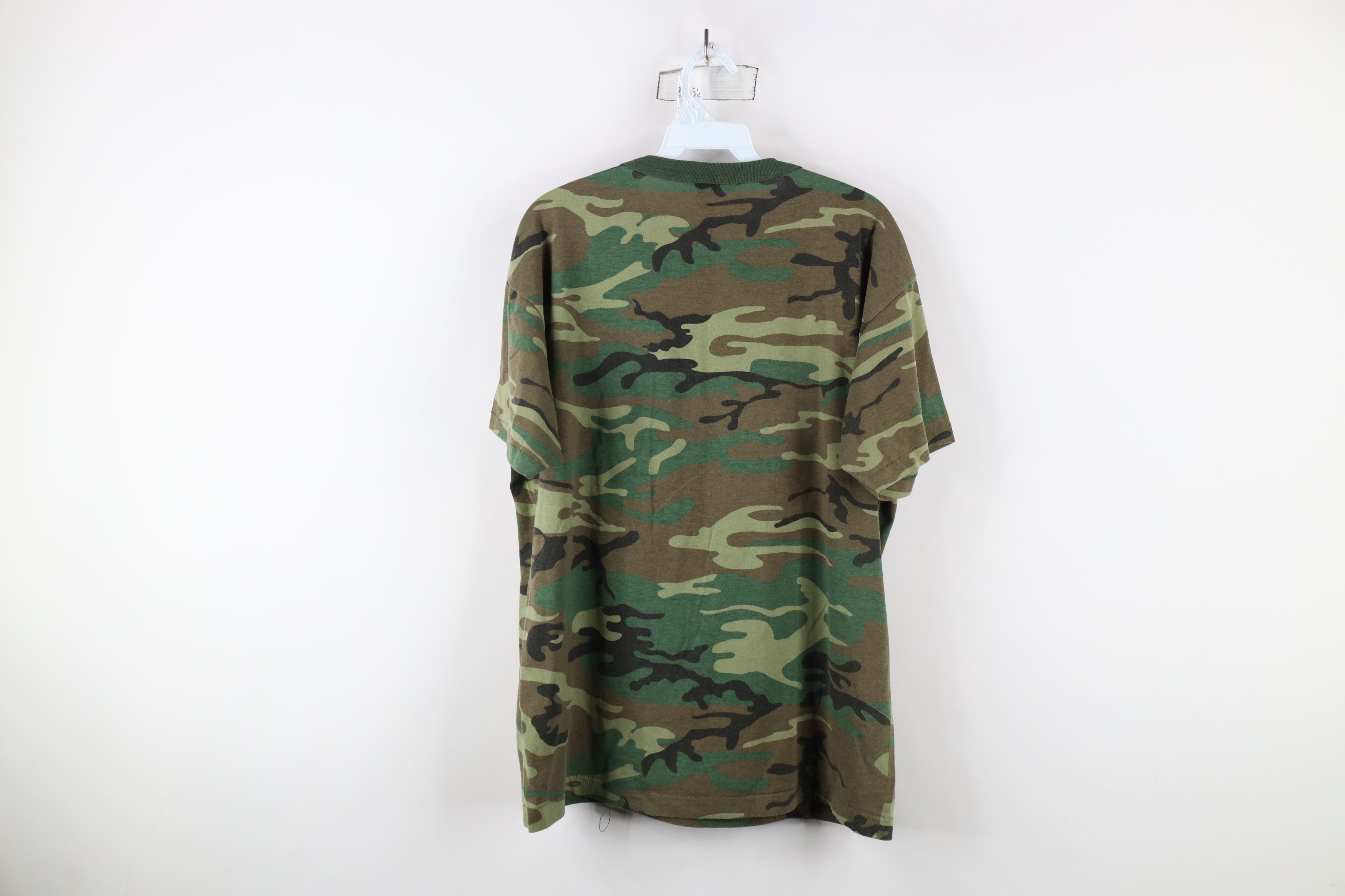 Vintage Vintage 90s Streetwear Spell Out Jeep Camouflage T-Shirt USA Size US L / EU 52-54 / 3 - 10 Thumbnail