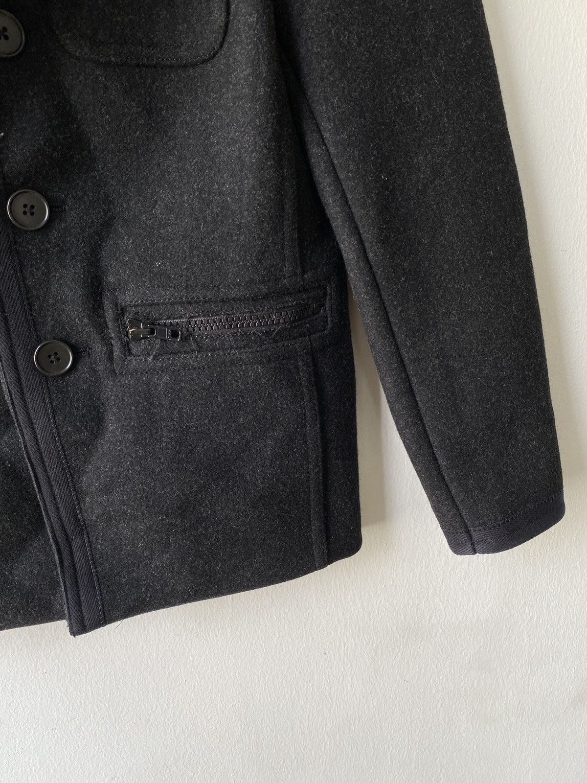 Untitled Artworks × Untitled&Co Untitled Men Wool Heavy Coat Jacket Size US S / EU 44-46 / 1 - 7 Thumbnail