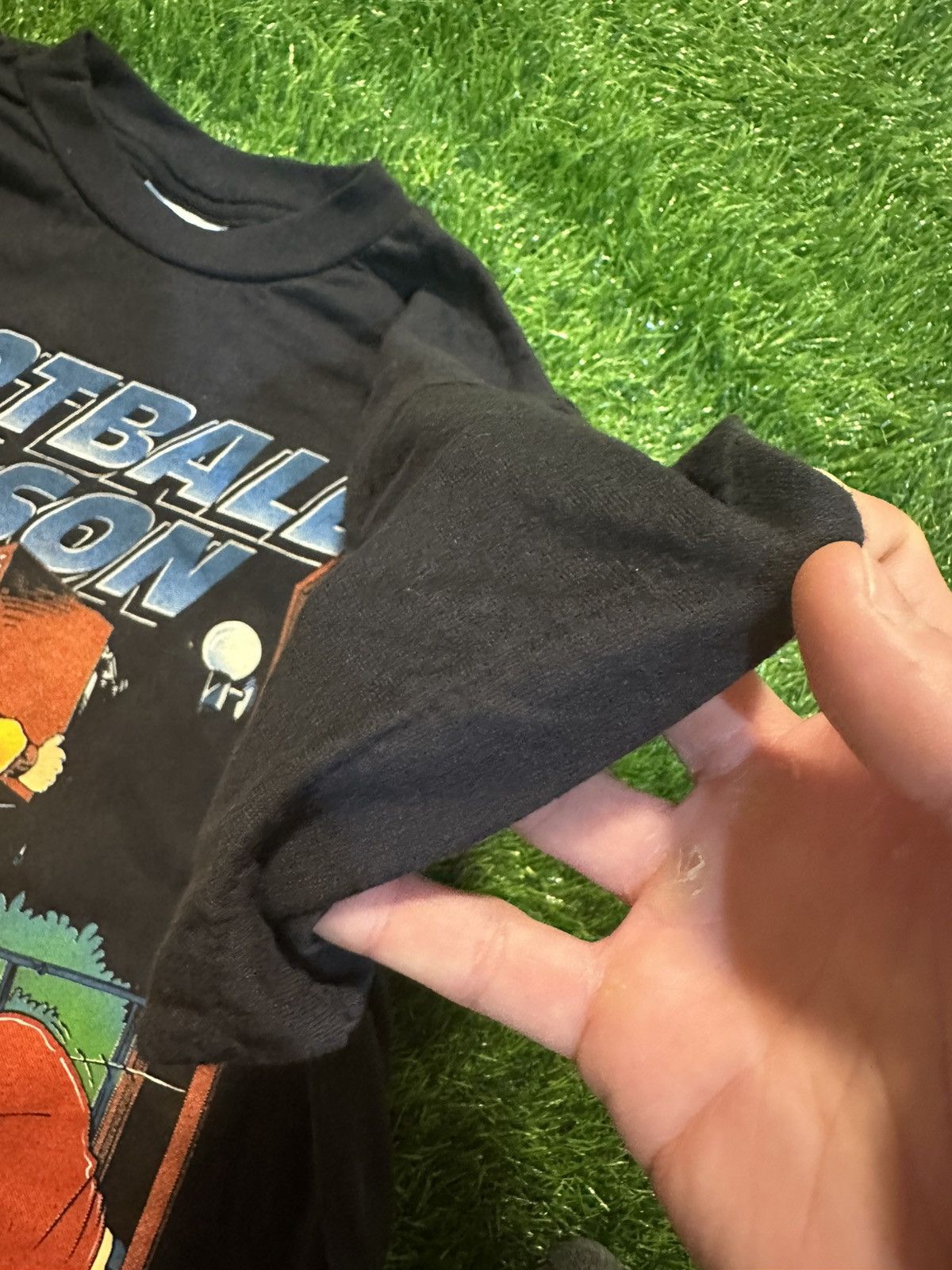 Vintage Vintage Football Season 1991 Nightmares Tee Shirt Size Large Size US L / EU 52-54 / 3 - 3 Thumbnail