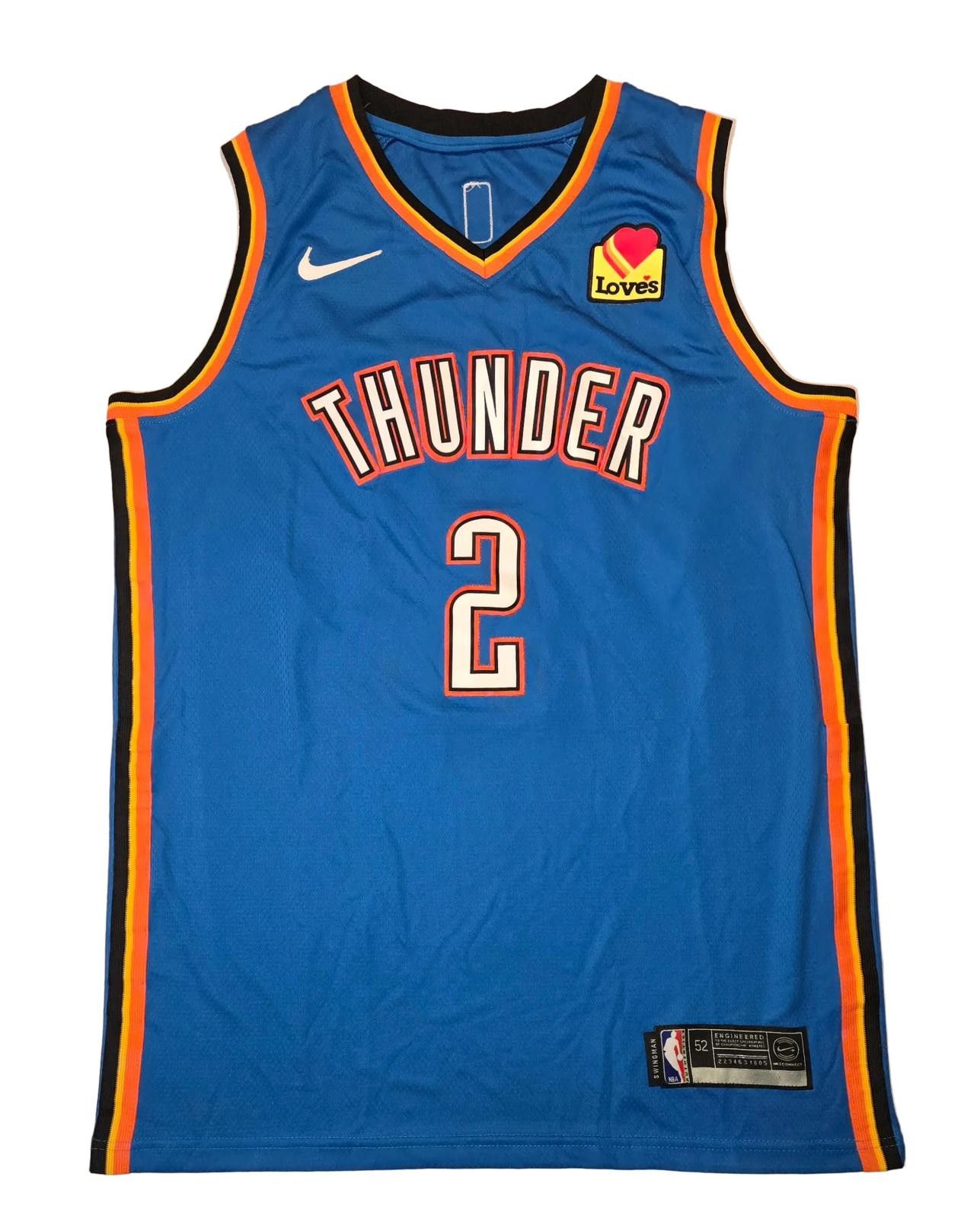Other Shai Gilgeous-Alexander signed basketball jersey COA (XL) Size ONE SIZE - 3 Thumbnail