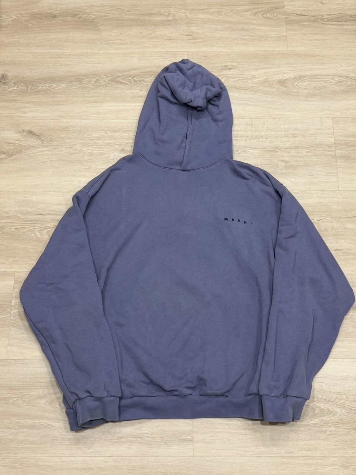 Marni Marni Flower Logo Hoodie Size US XXL / EU 58 / 5 - 6 Thumbnail