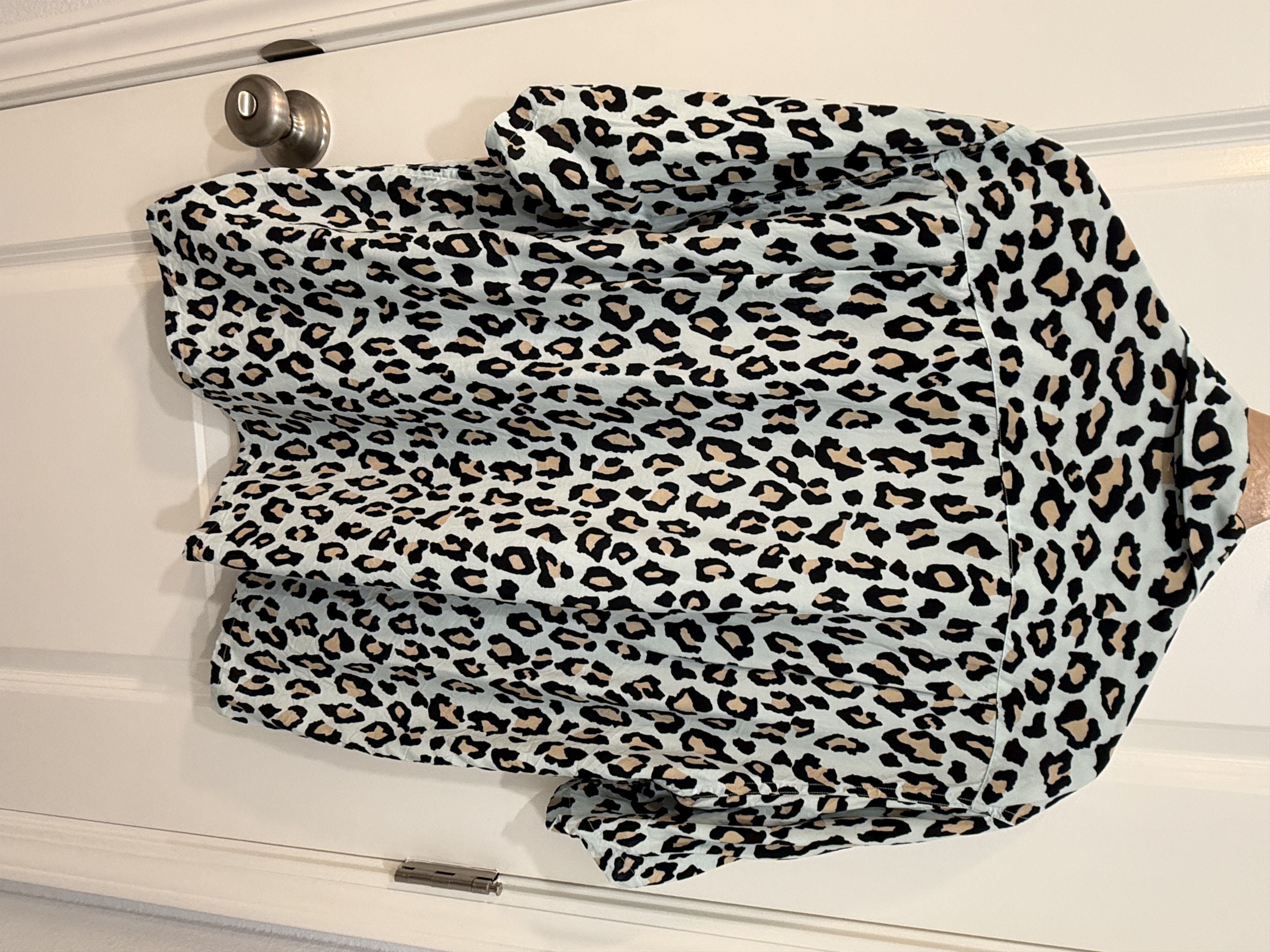 Wacko Maria Wacko Maria Leopard Rayon Hawaiian Shirt Size L Size US L / EU 52-54 / 3 - 5 Thumbnail